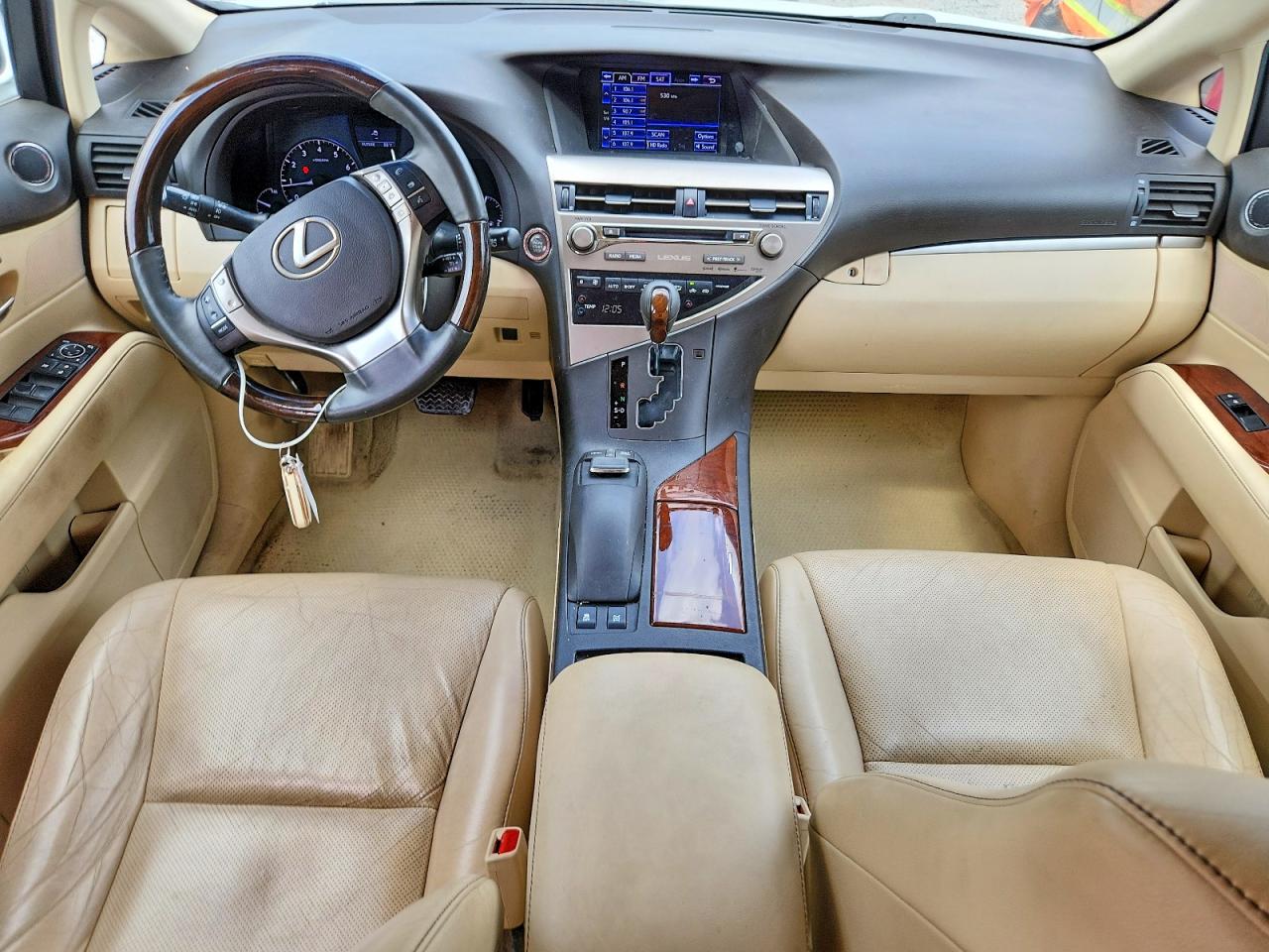2015 Lexus Rx 350 Base White vin: 2T2BK1BA3FC322317