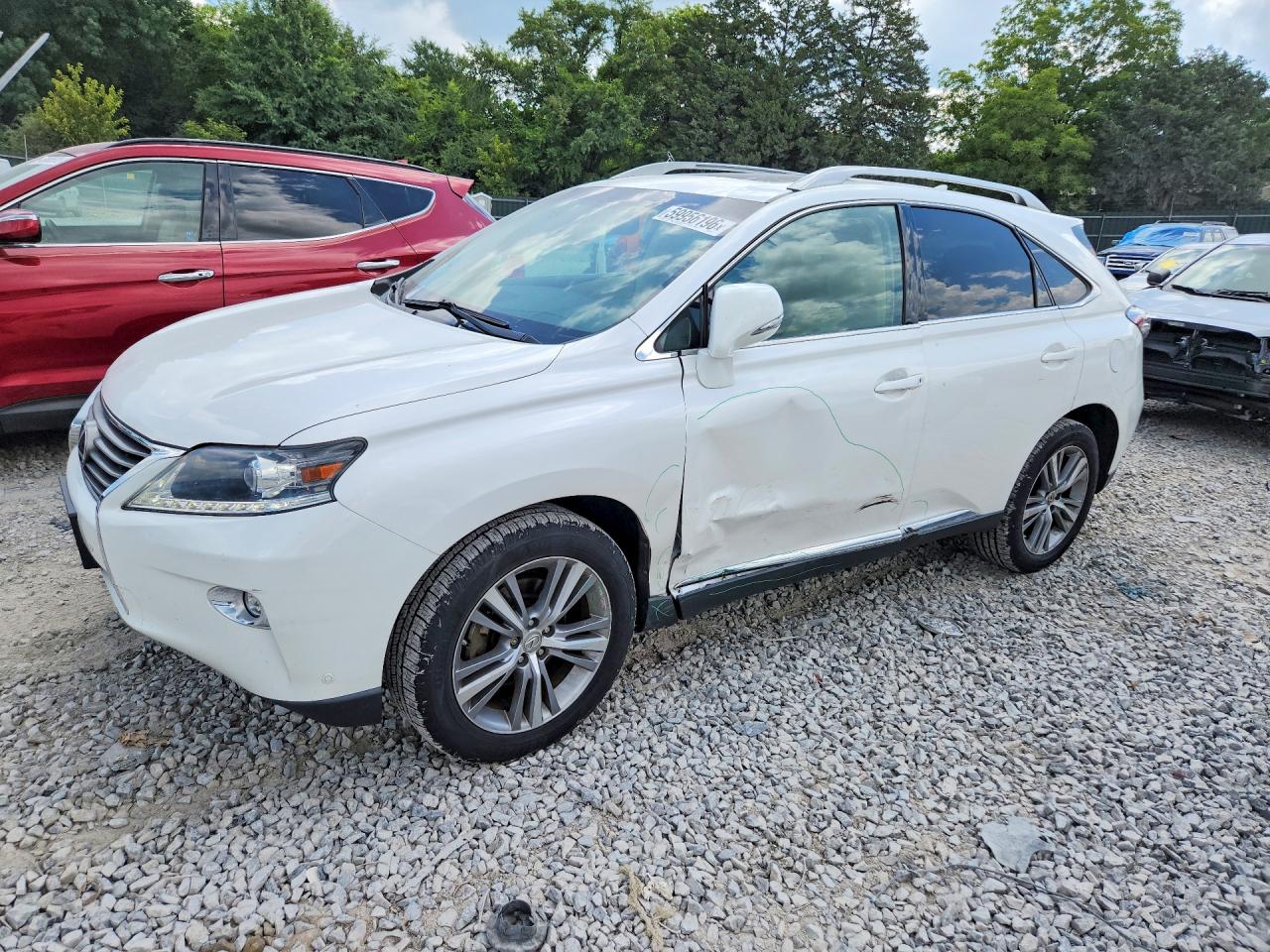 2015 Lexus Rx 350 Base Белый vin: 2T2BK1BA3FC322317