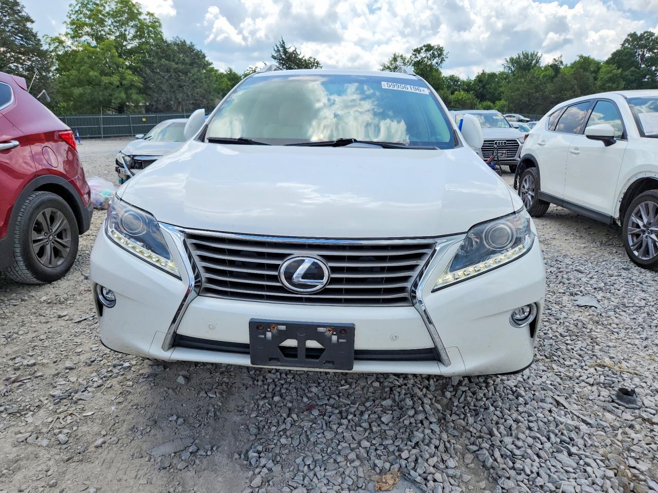 2015 Lexus Rx 350 Base White vin: 2T2BK1BA3FC322317