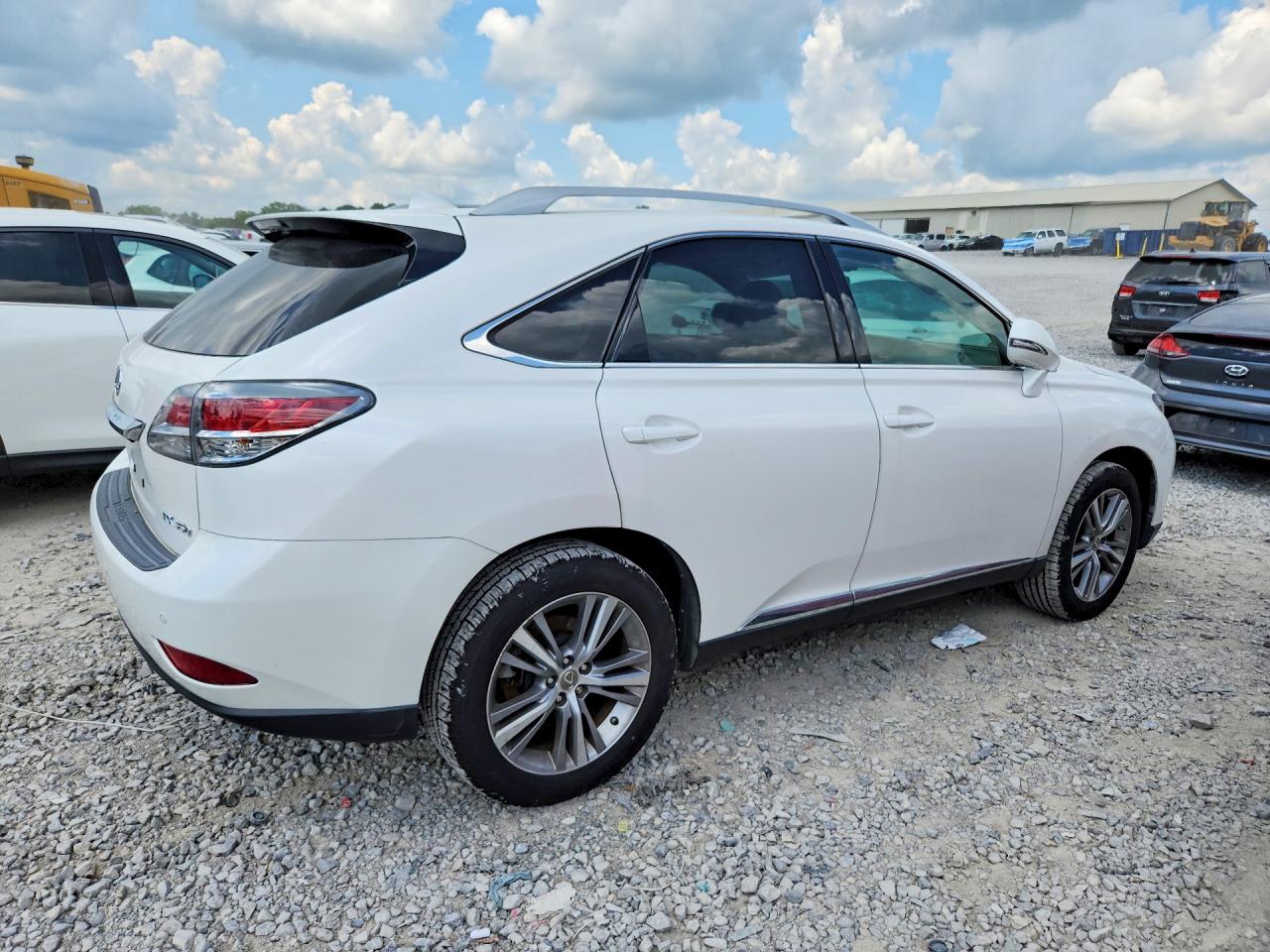 2015 Lexus Rx 350 Base White vin: 2T2BK1BA3FC322317