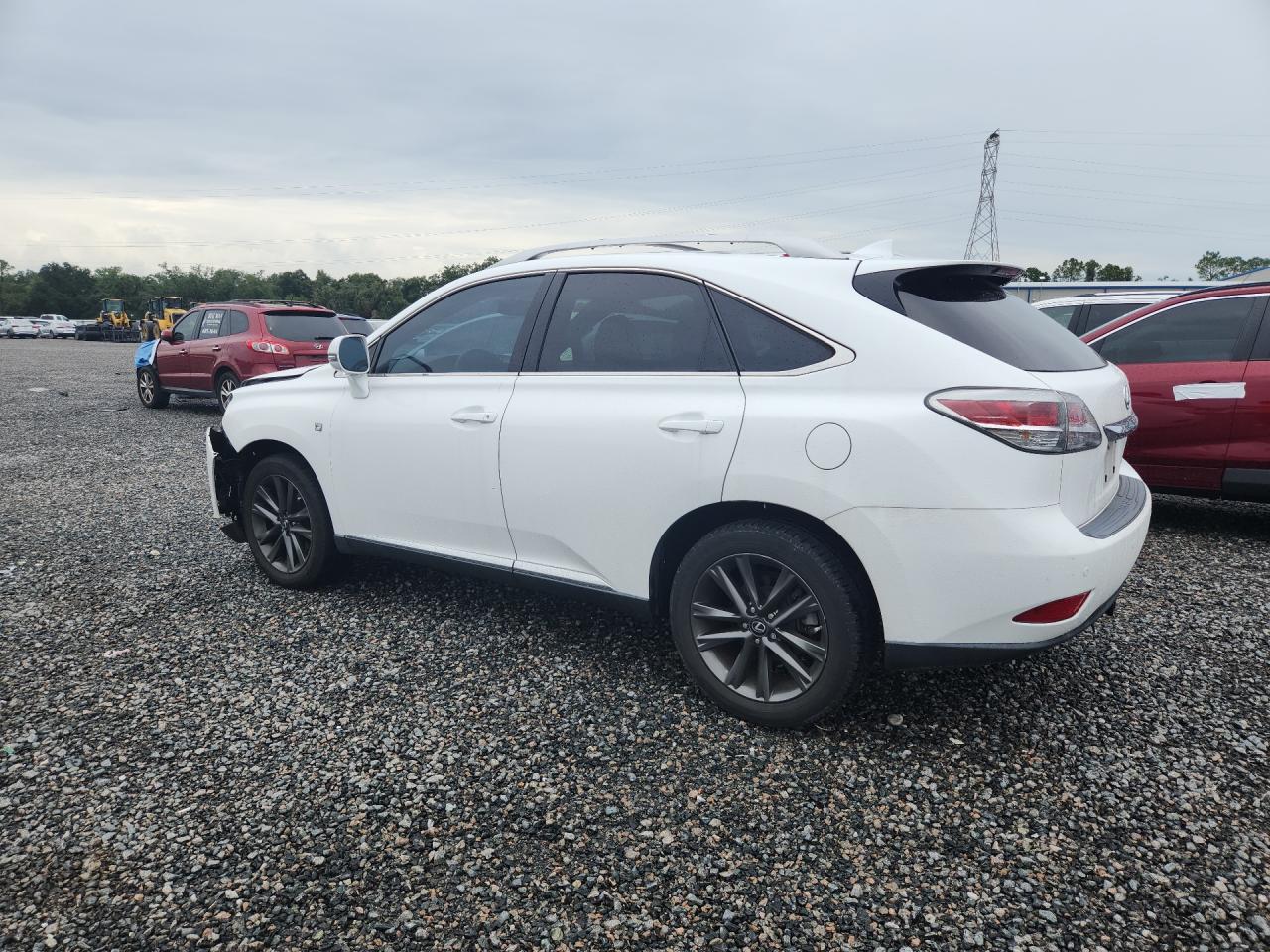 2015 Lexus Rx 350 F Sport White vin: 2T2BK1BA3FC322740