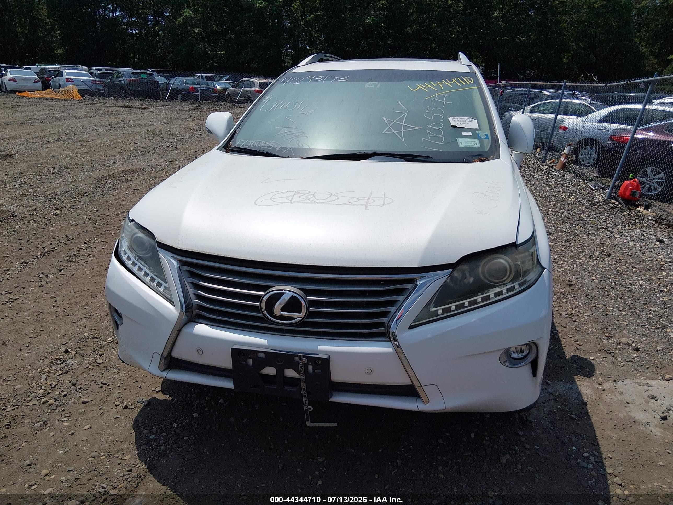 2015 Lexus Rx 350   White vin: 2T2BK1BA3FC332233