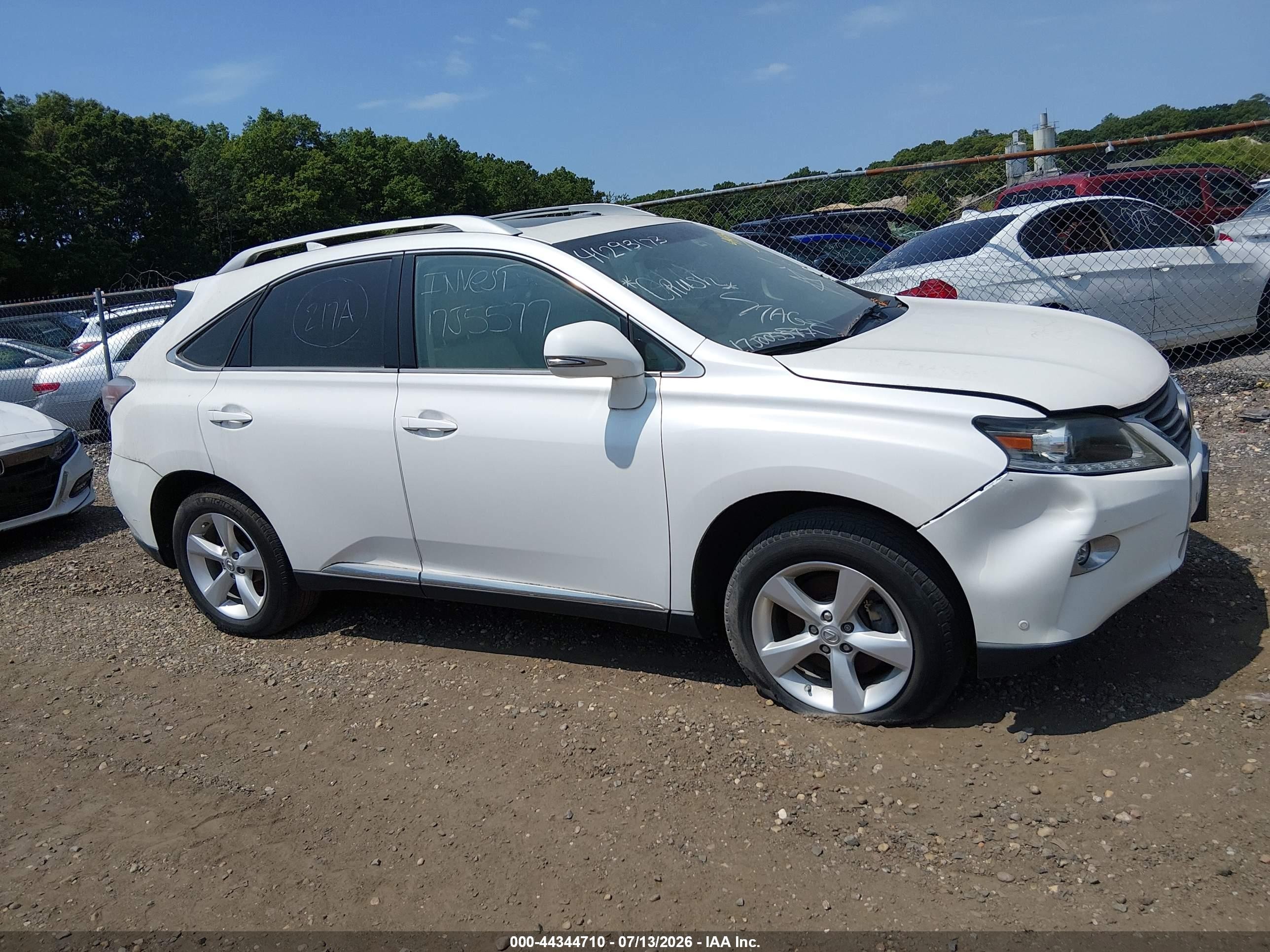2015 Lexus Rx 350   White vin: 2T2BK1BA3FC332233