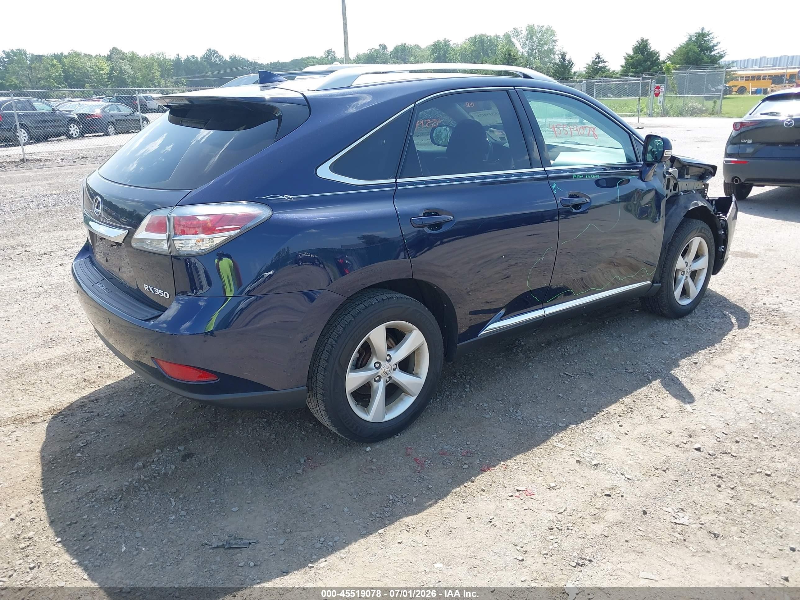 2015 Lexus Rx 350   Blue vin: 2T2BK1BA3FC334063