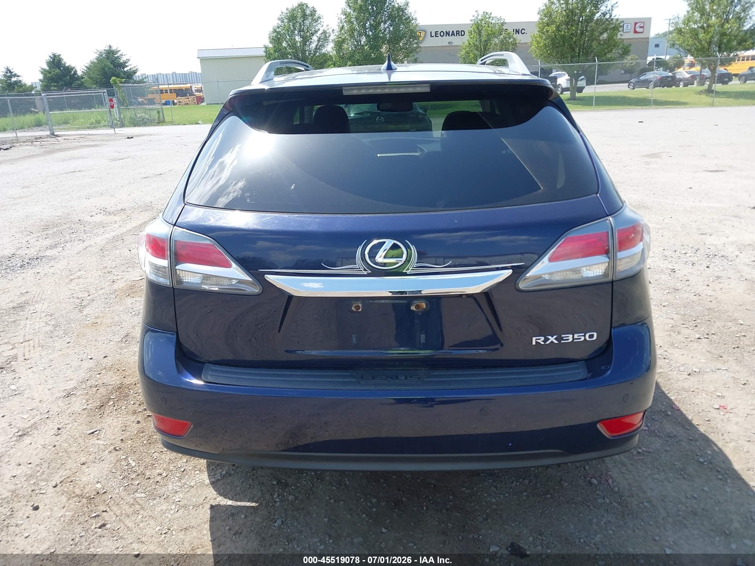 2015 Lexus Rx 350   Blue vin: 2T2BK1BA3FC334063