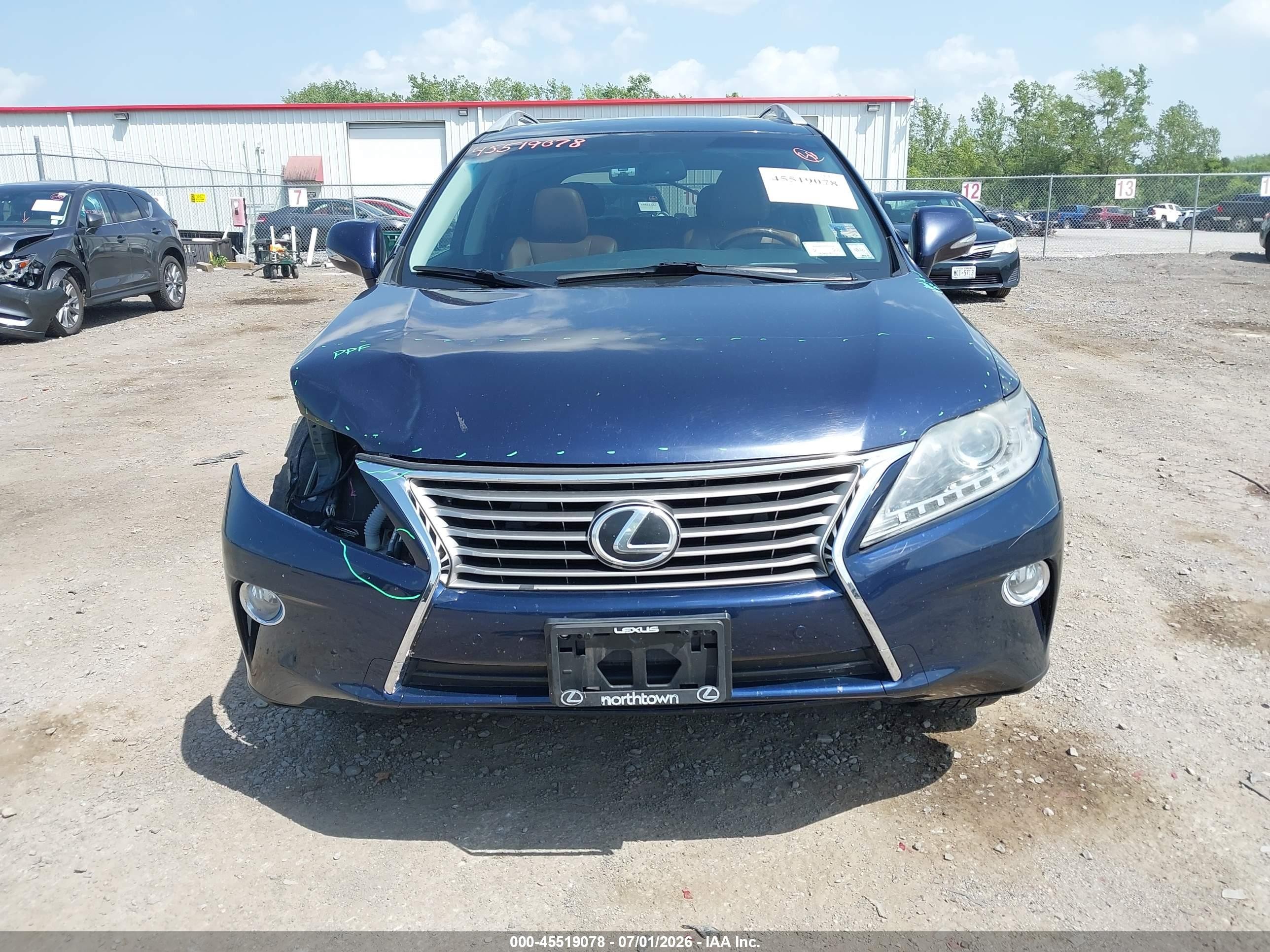 2015 Lexus Rx 350   Blue vin: 2T2BK1BA3FC334063