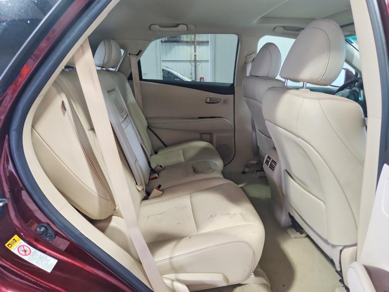 2015 Lexus Rx 350 Base Burgundy vin: 2T2BK1BA3FC334919