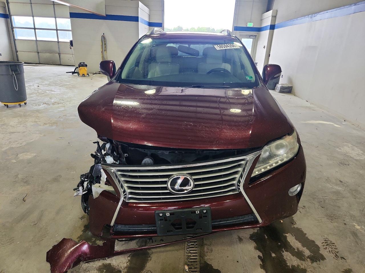 2015 Lexus Rx 350 Base Burgundy vin: 2T2BK1BA3FC334919