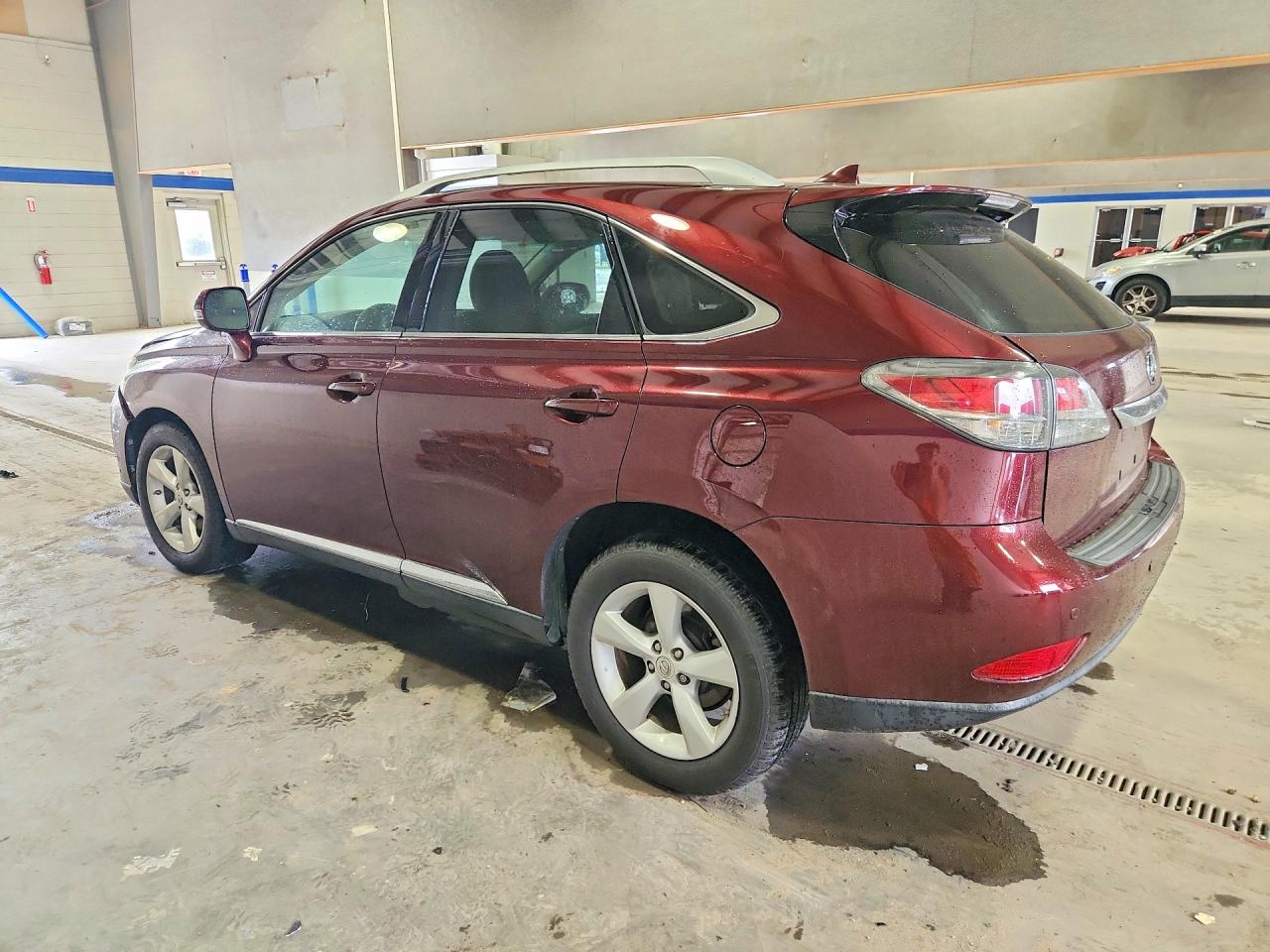 2015 Lexus Rx 350 Base Burgundy vin: 2T2BK1BA3FC334919