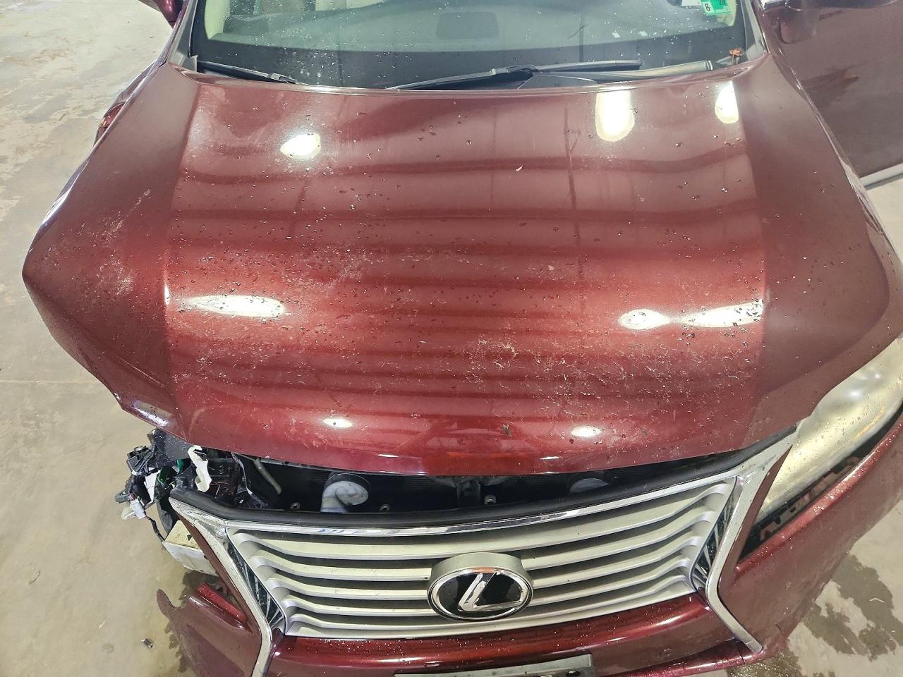 2015 Lexus Rx 350 Base Burgundy vin: 2T2BK1BA3FC334919