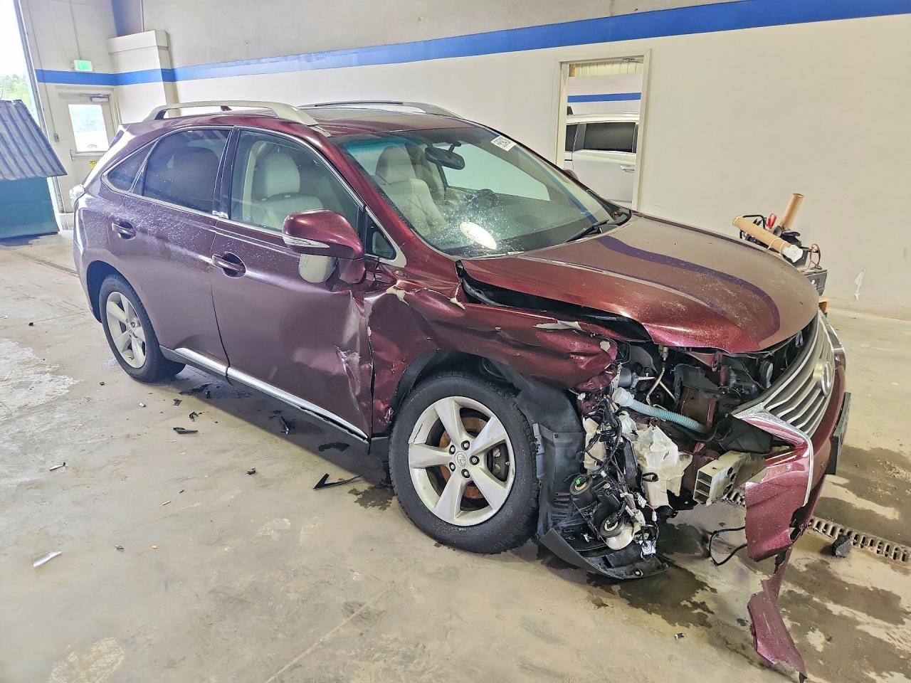 2015 Lexus Rx 350 Base Burgundy vin: 2T2BK1BA3FC334919