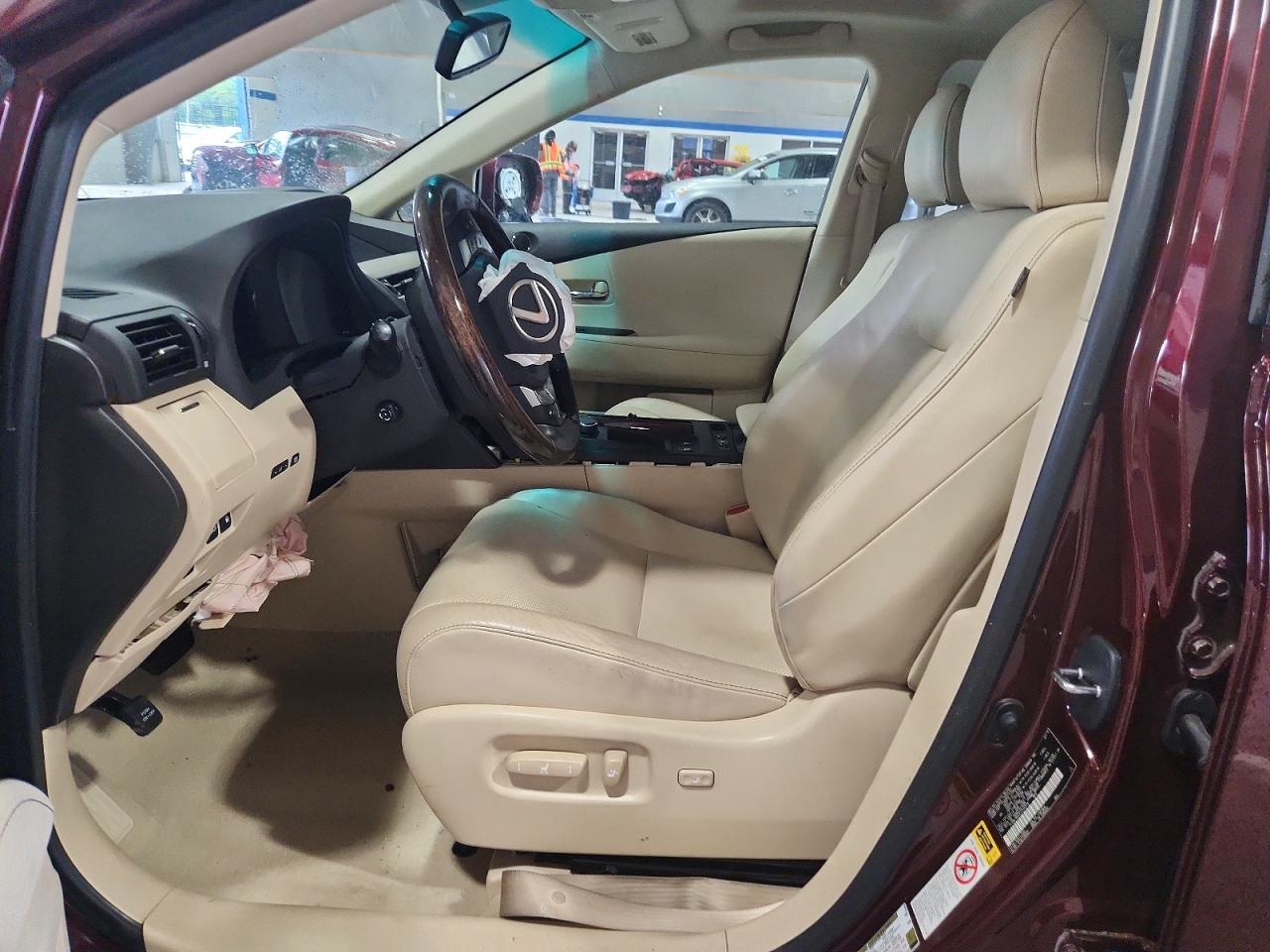 2015 Lexus Rx 350 Base Burgundy vin: 2T2BK1BA3FC334919