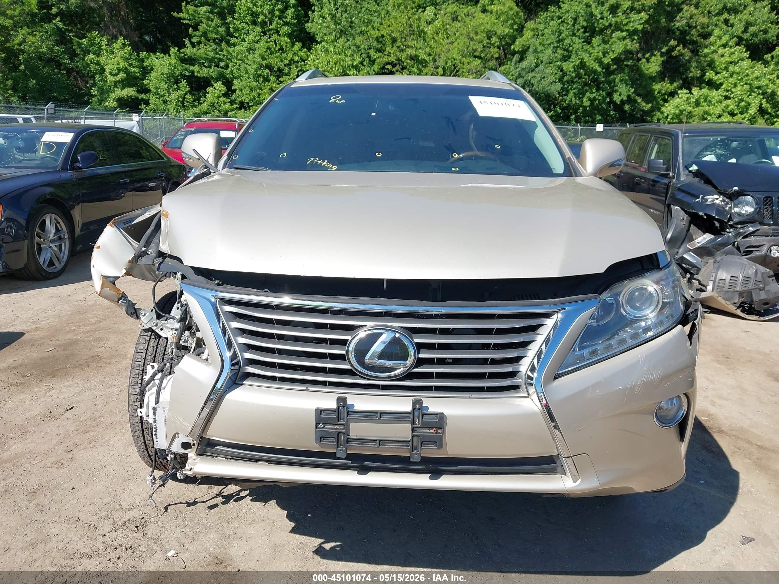 2015 Lexus Rx 350 Gold vin: 2T2BK1BA3FC335777