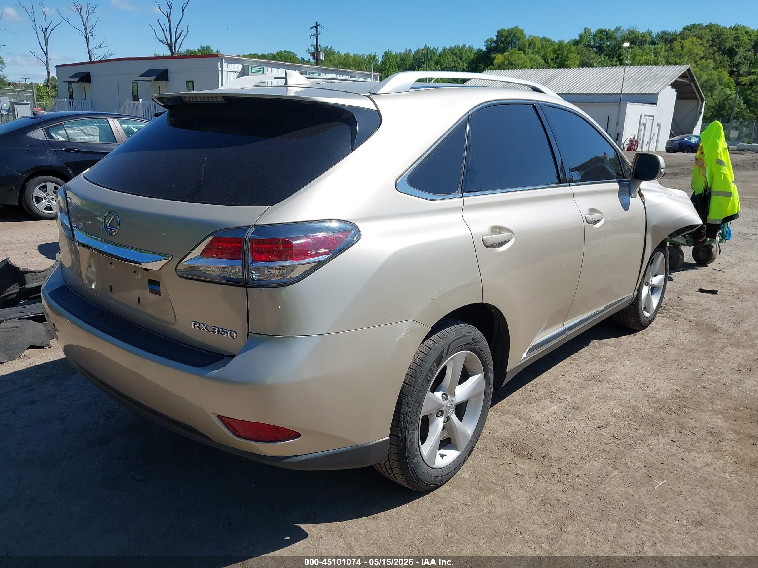 2015 Lexus Rx 350 Gold vin: 2T2BK1BA3FC335777