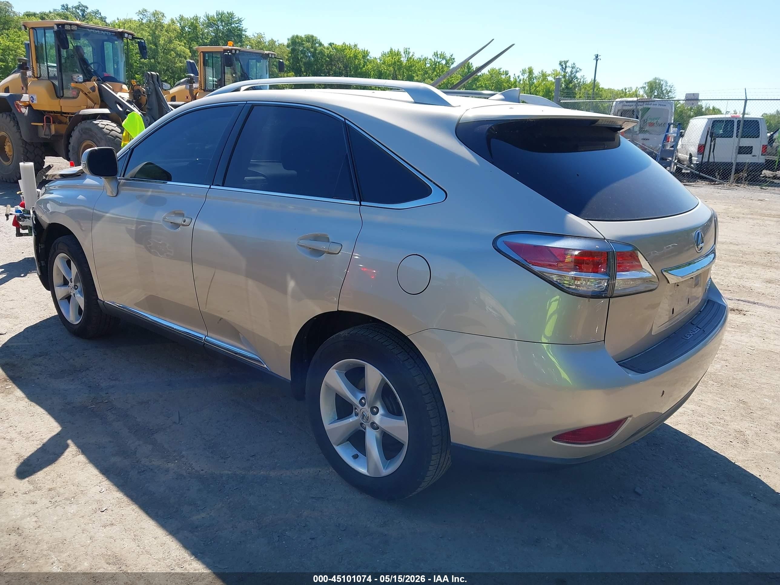 2015 Lexus Rx 350 Gold vin: 2T2BK1BA3FC335777