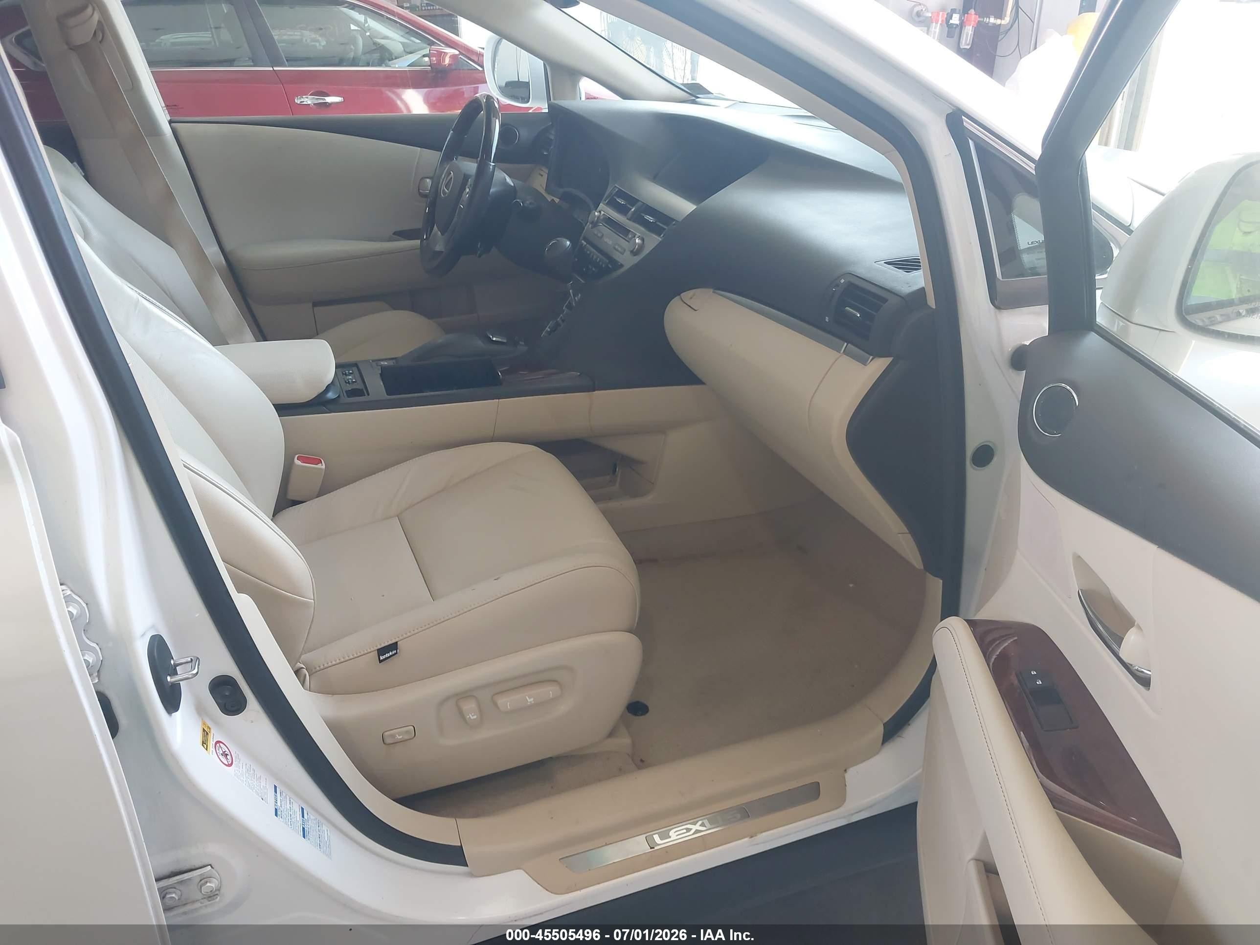 2015 Lexus Rx 350 White vin: 2T2BK1BA3FC340607