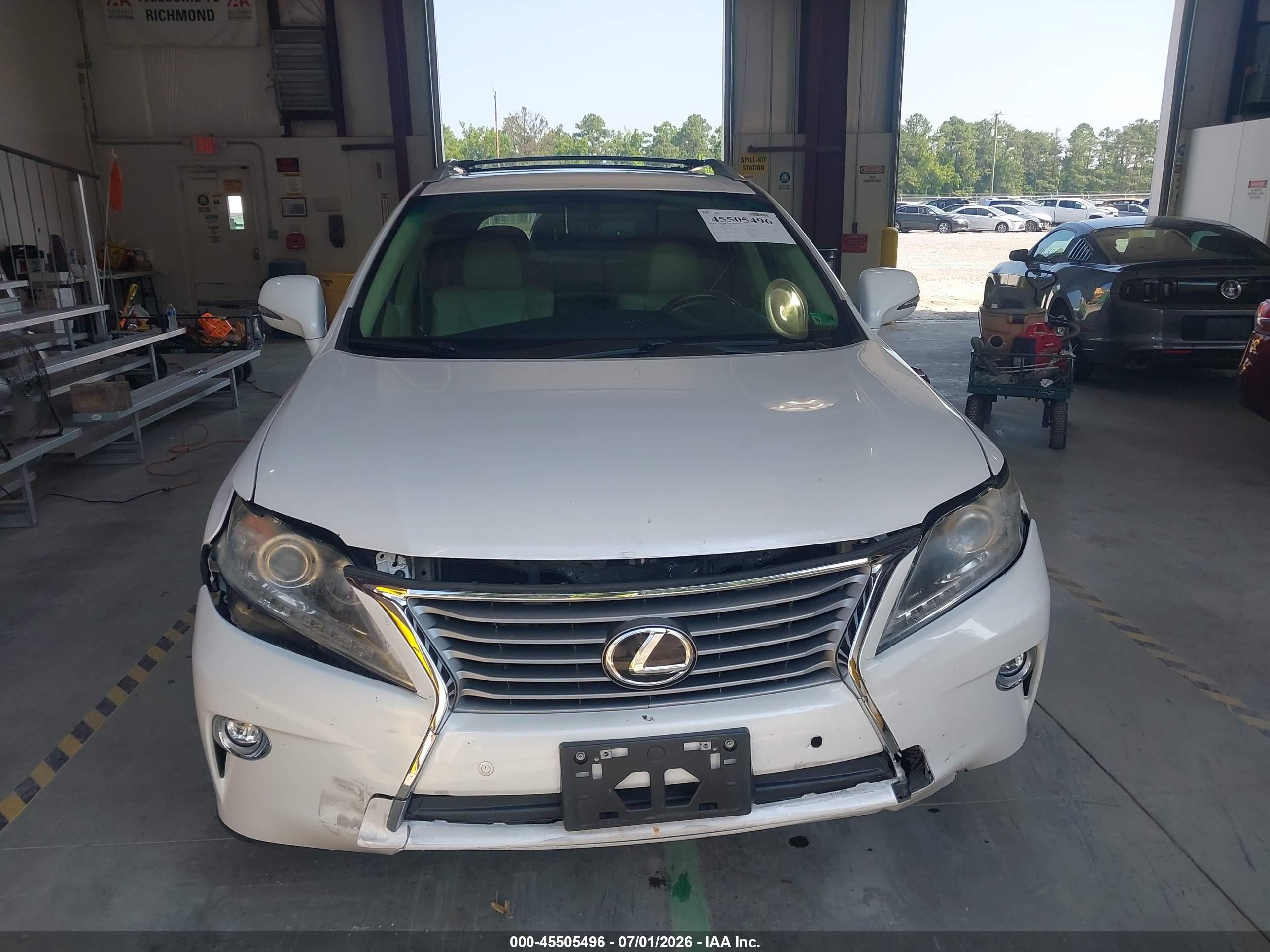 2015 Lexus Rx 350 White vin: 2T2BK1BA3FC340607
