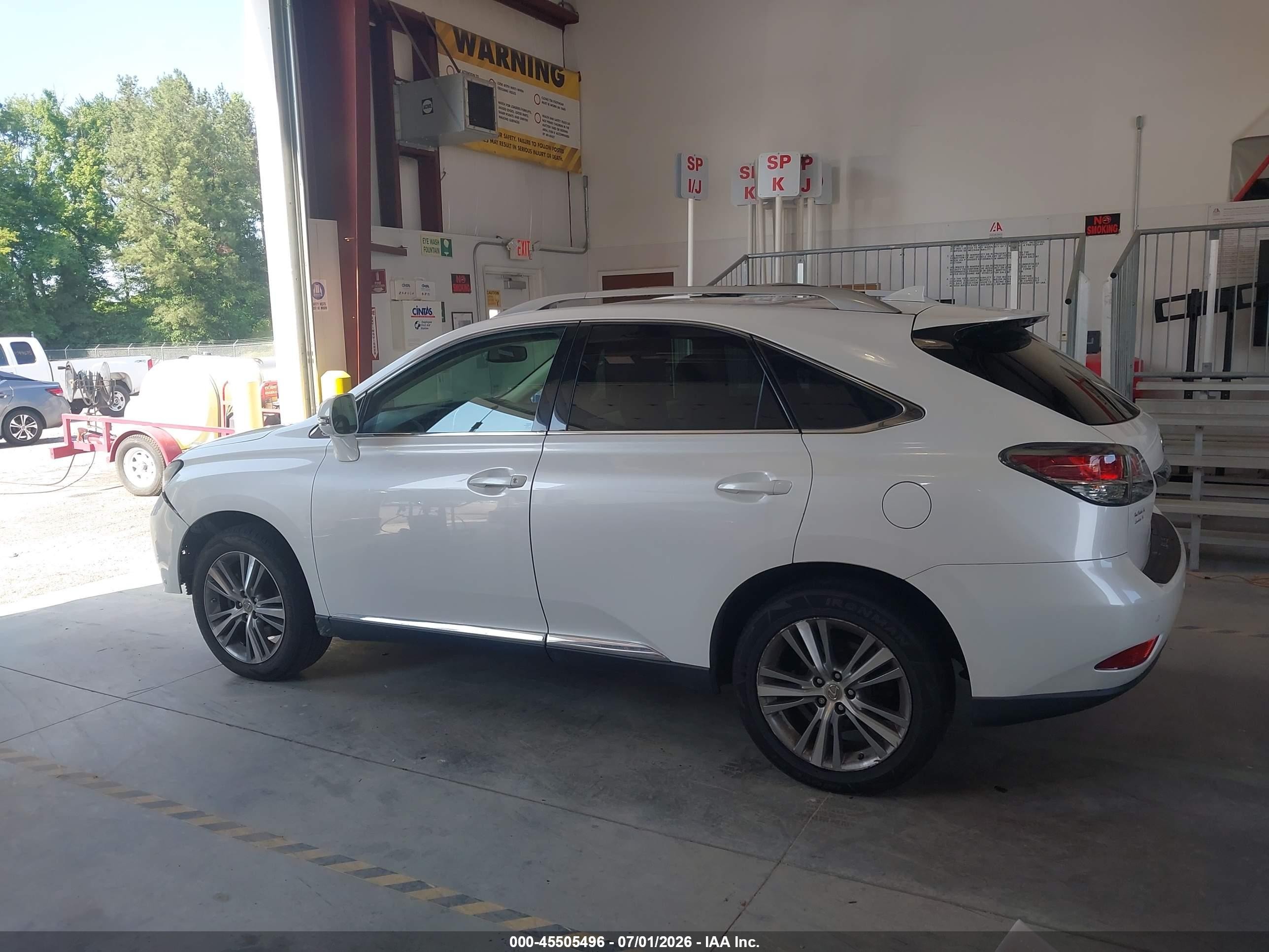 2015 Lexus Rx 350 White vin: 2T2BK1BA3FC340607