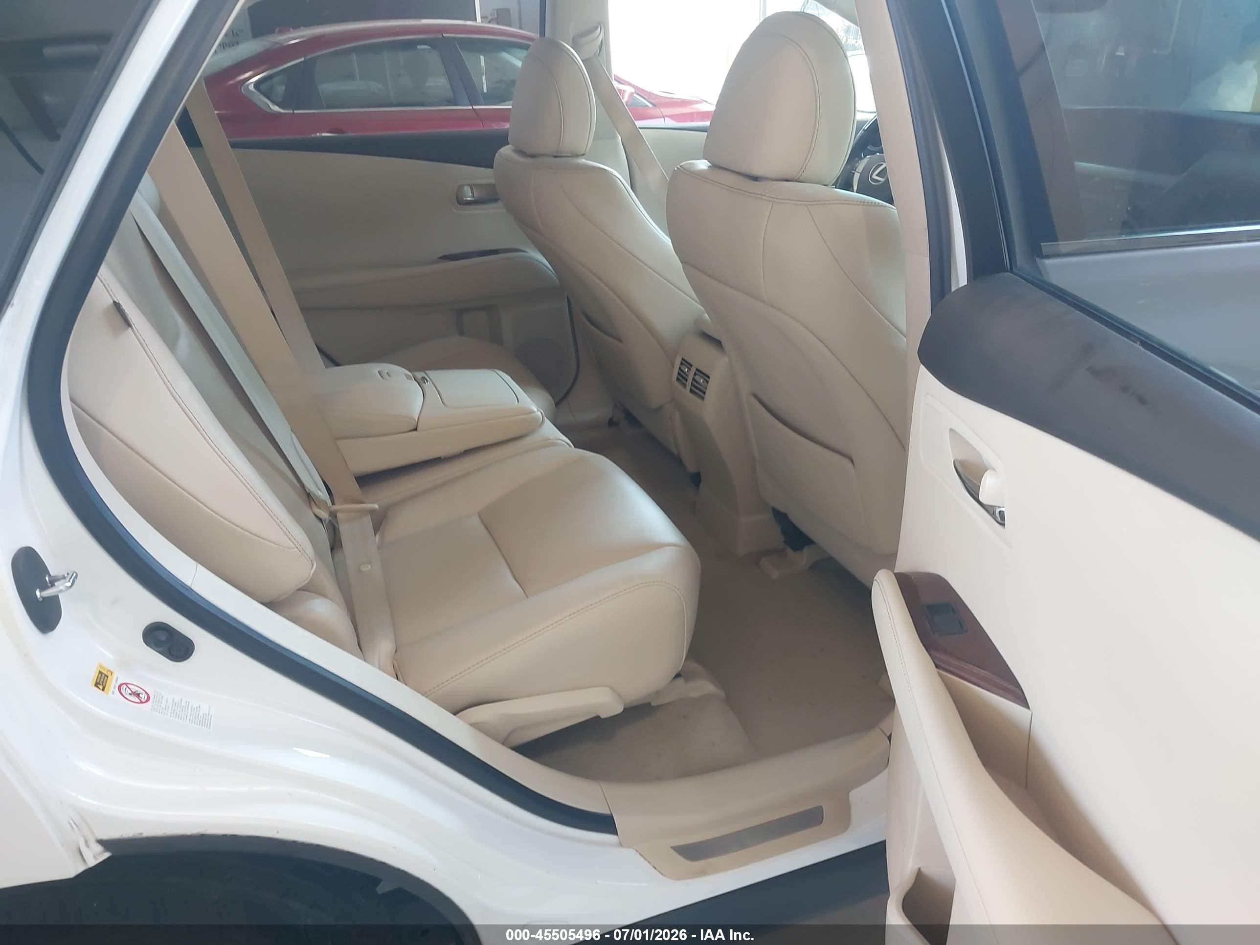2015 Lexus Rx 350 White vin: 2T2BK1BA3FC340607