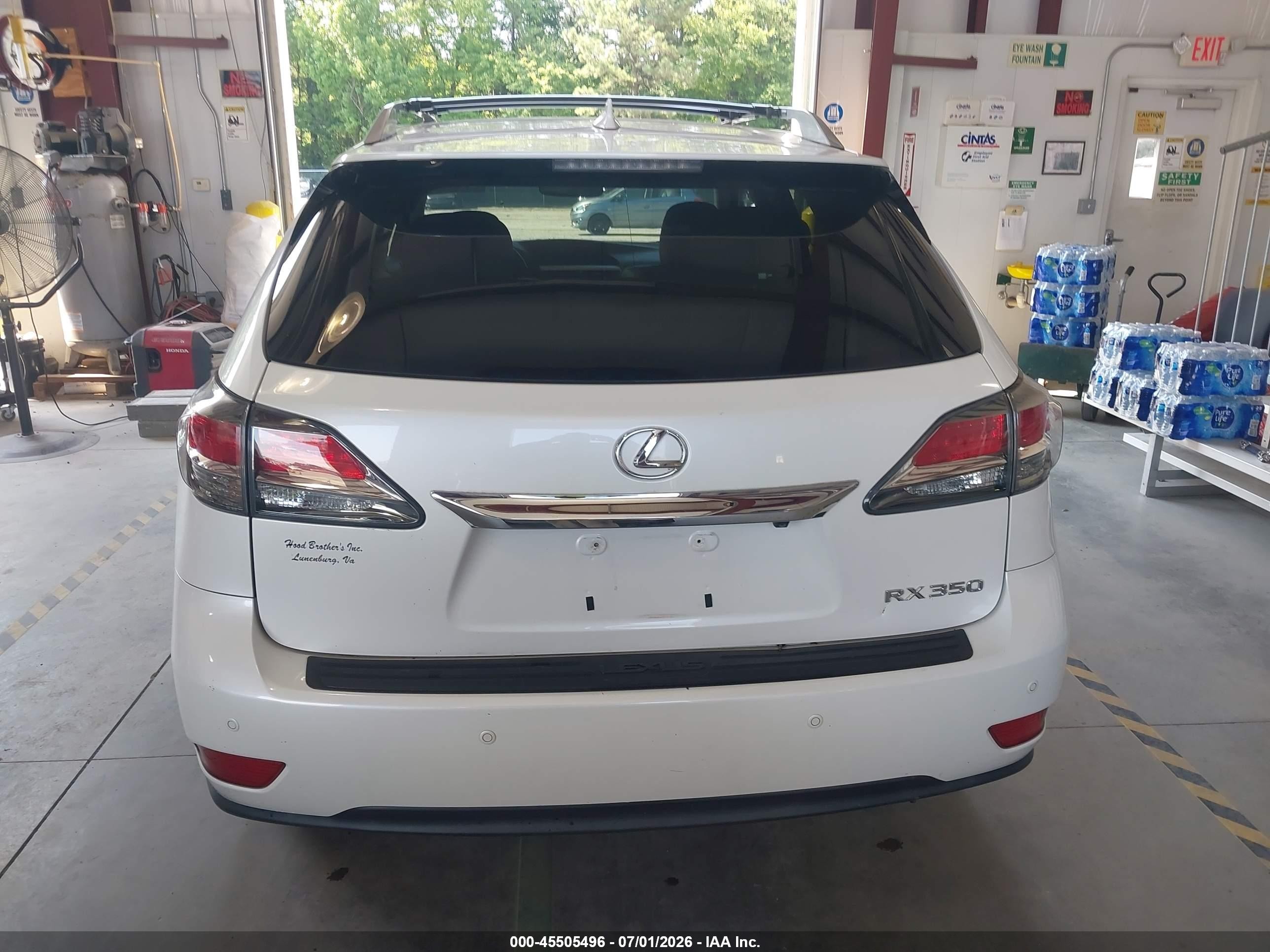 2015 Lexus Rx 350 White vin: 2T2BK1BA3FC340607