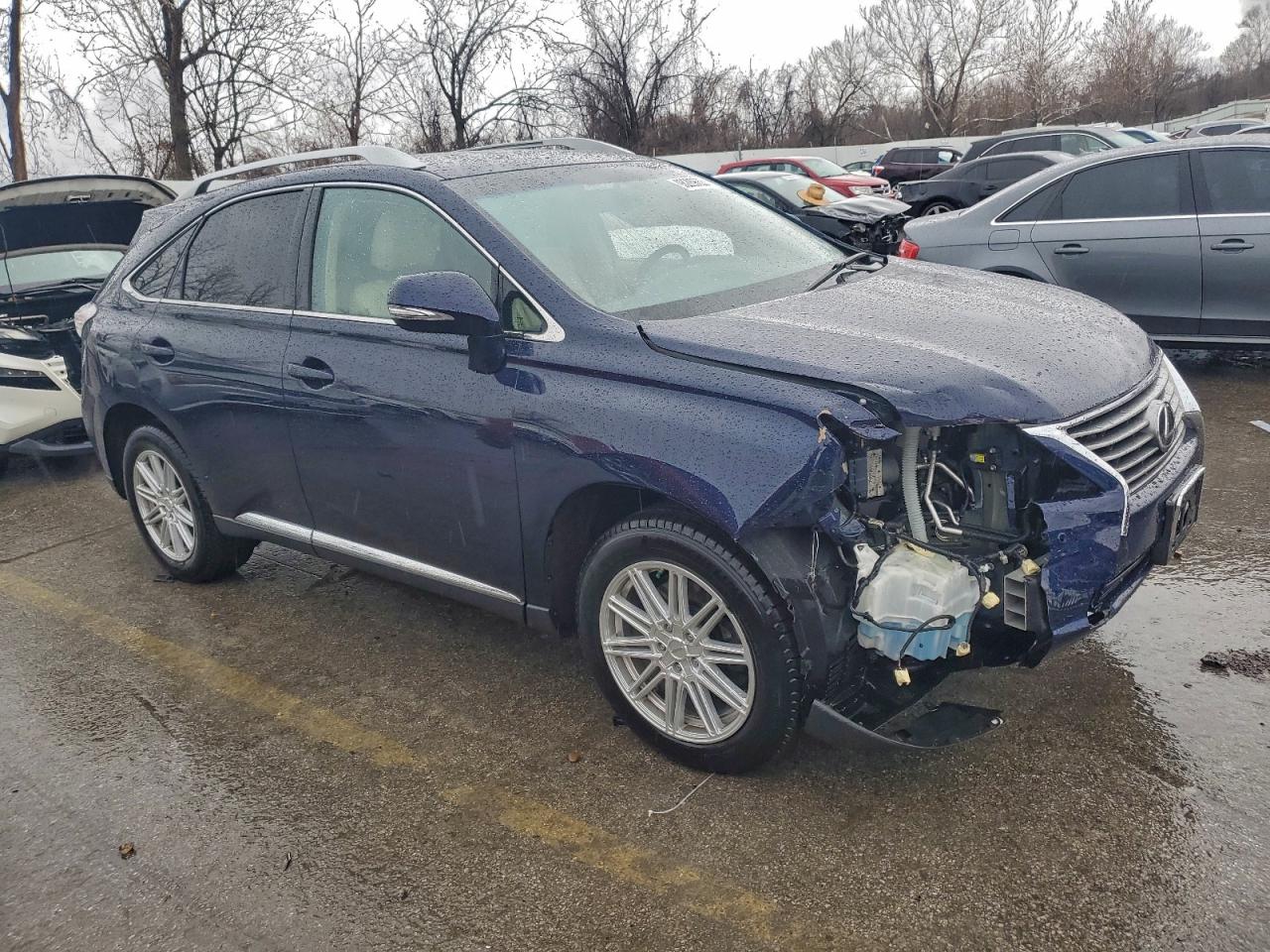 2015 Lexus Rx 350 Base Blue vin: 2T2BK1BA3FC340624