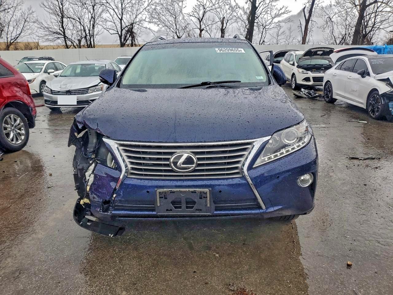 2015 Lexus Rx 350 Base Blue vin: 2T2BK1BA3FC340624