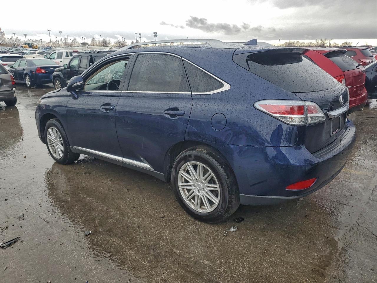 2015 Lexus Rx 350 Base Blue vin: 2T2BK1BA3FC340624