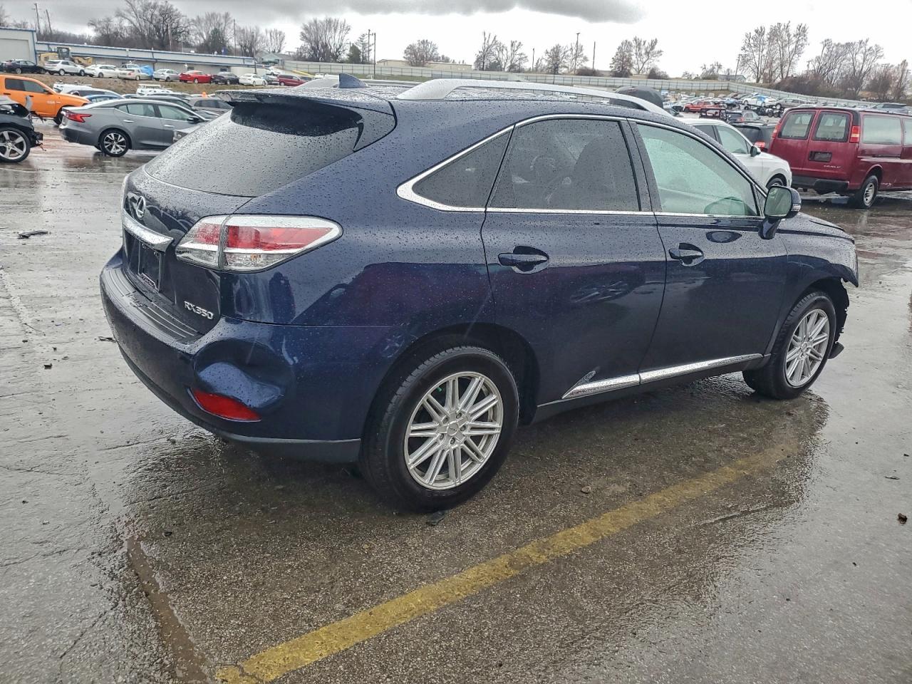 2015 Lexus Rx 350 Base Blue vin: 2T2BK1BA3FC340624