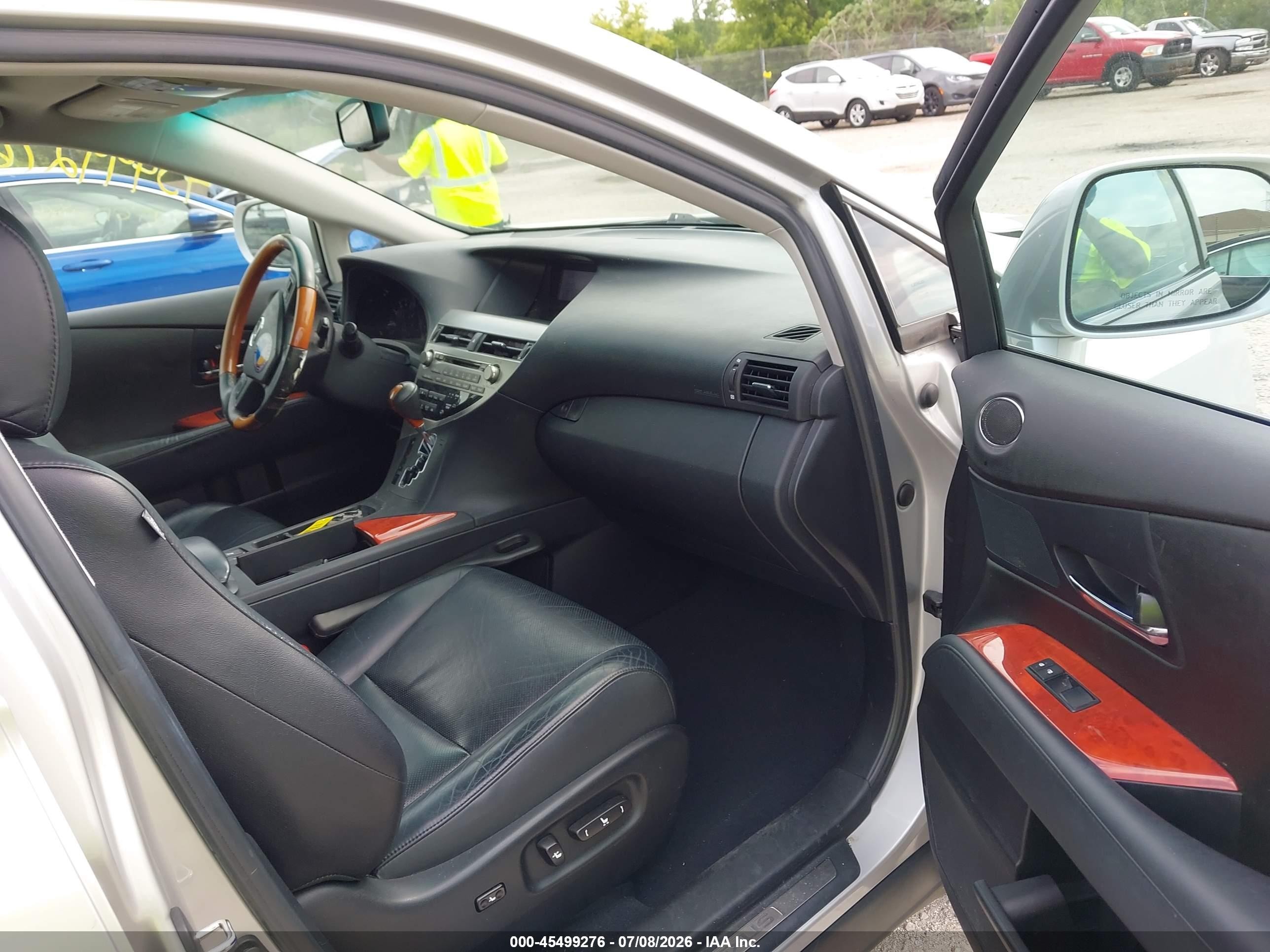 2010 Lexus Rx 350   Silver vin: 2T2BK1BA4AC013478