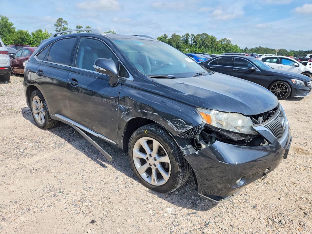 2010 Lexus Rx 350 Charcoal vin: 2T2BK1BA4AC016428