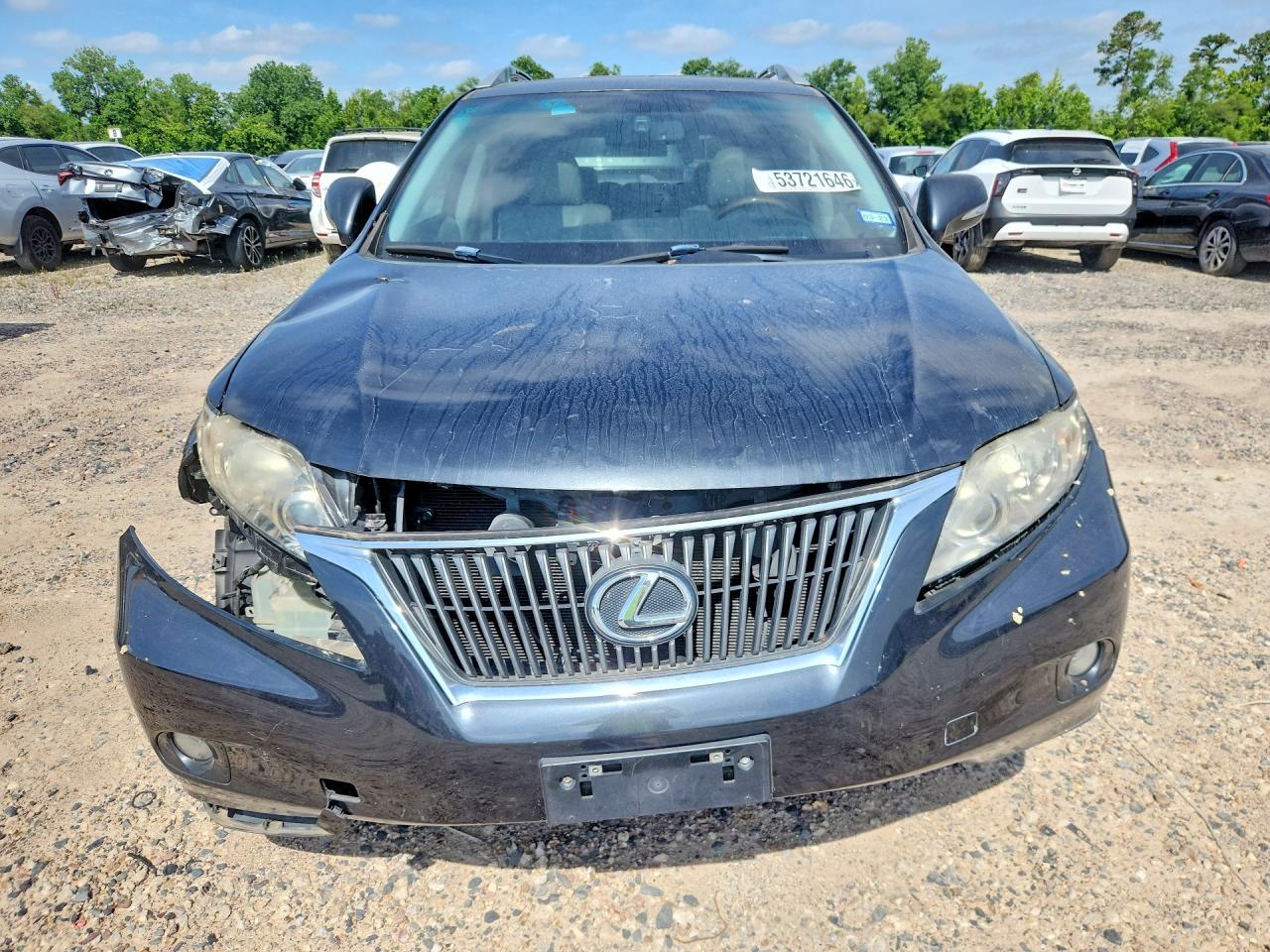 2010 Lexus Rx 350 Charcoal vin: 2T2BK1BA4AC016428