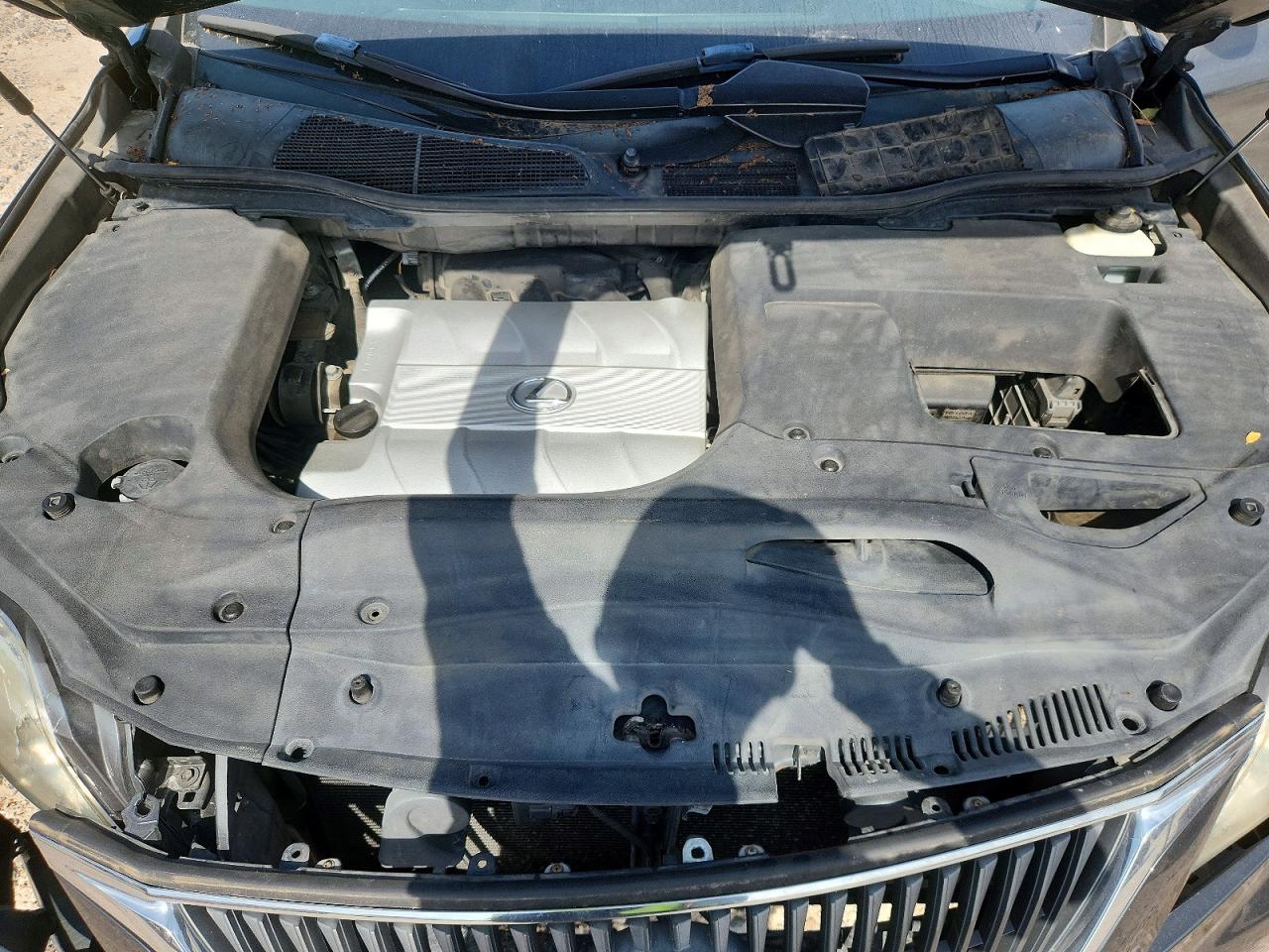 2010 Lexus Rx 350 Charcoal vin: 2T2BK1BA4AC016428
