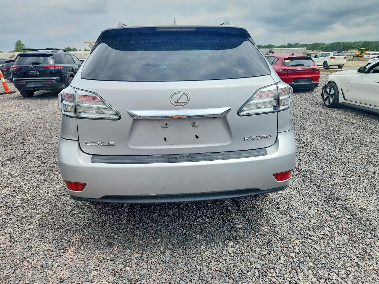 2010 Lexus Rx 350 Silver vin: 2T2BK1BA4AC021841