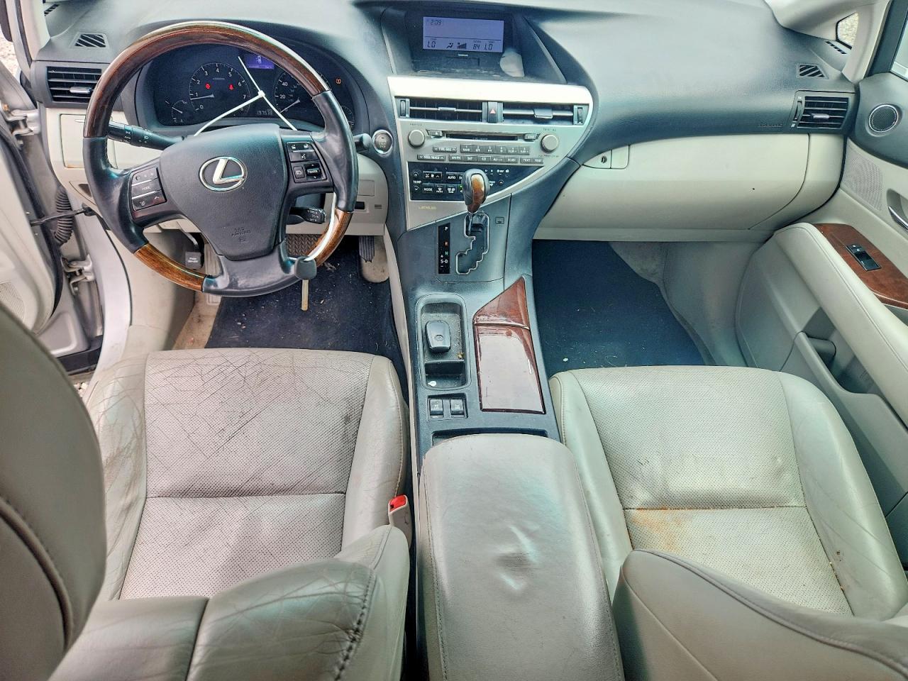2010 Lexus Rx 350 Silver vin: 2T2BK1BA4AC021841