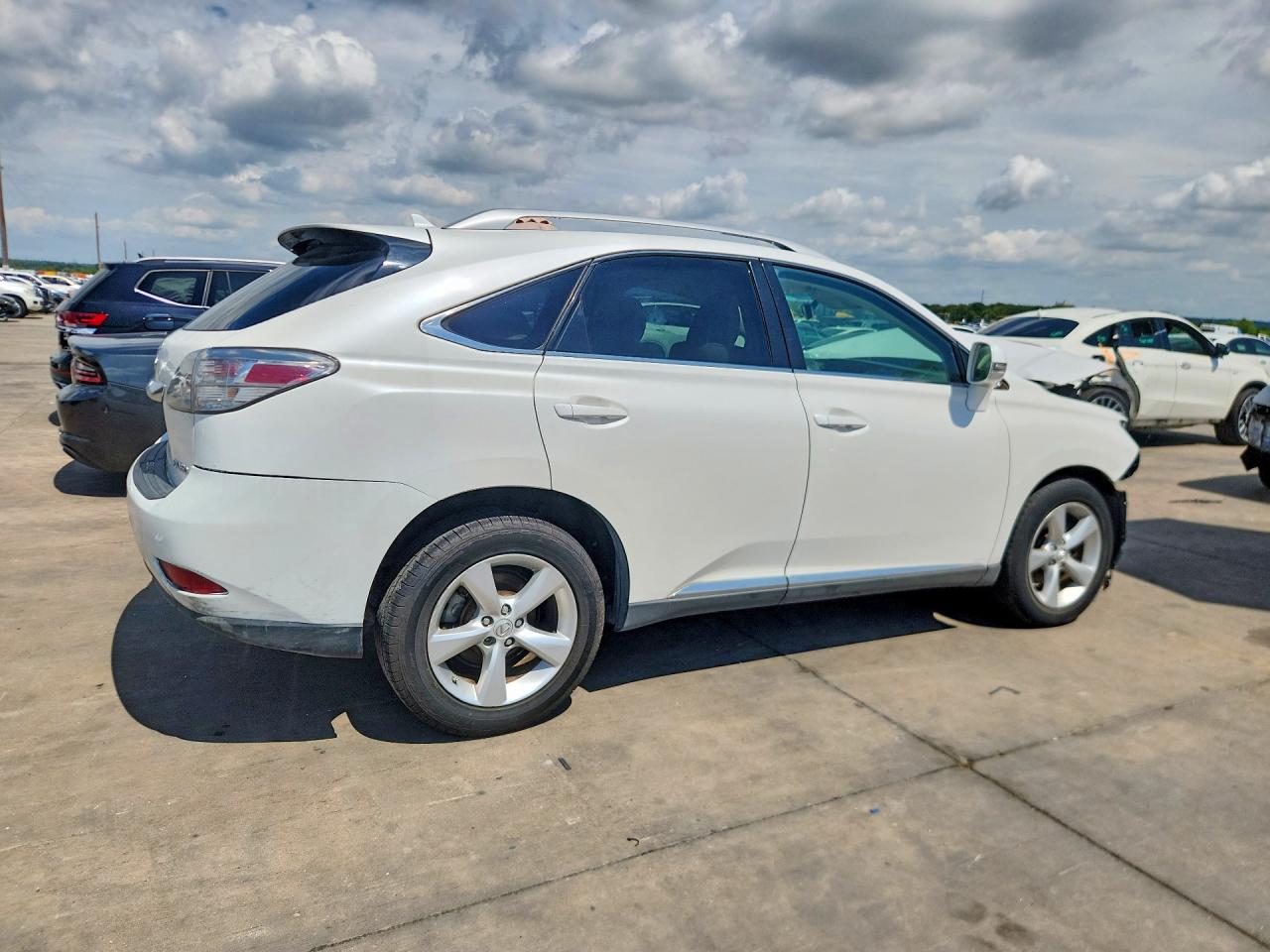 2010 Lexus Rx 350 White vin: 2T2BK1BA4AC031446