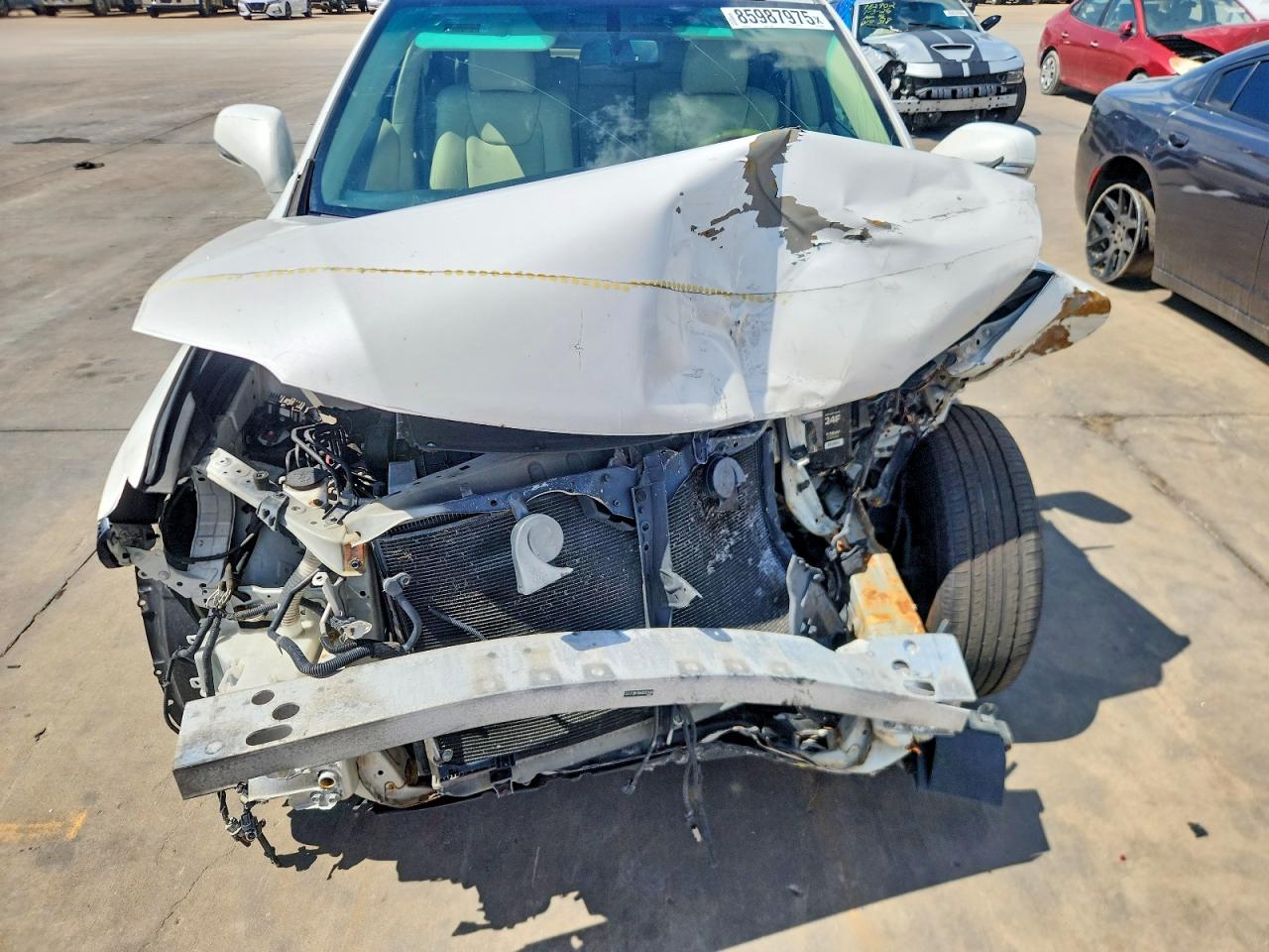 2010 Lexus Rx 350 White vin: 2T2BK1BA4AC031446