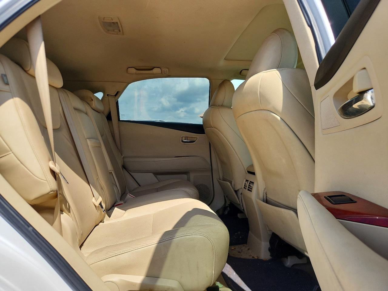 2010 Lexus Rx 350 White vin: 2T2BK1BA4AC031446