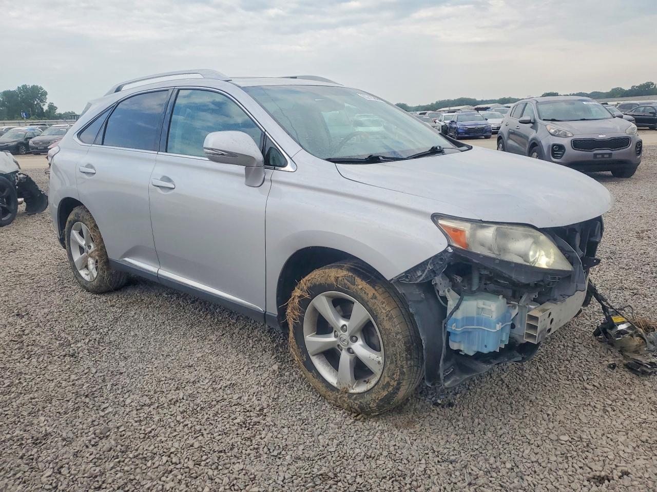 2010 Lexus Rx 350 Серебряный vin: 2T2BK1BA4AC032399