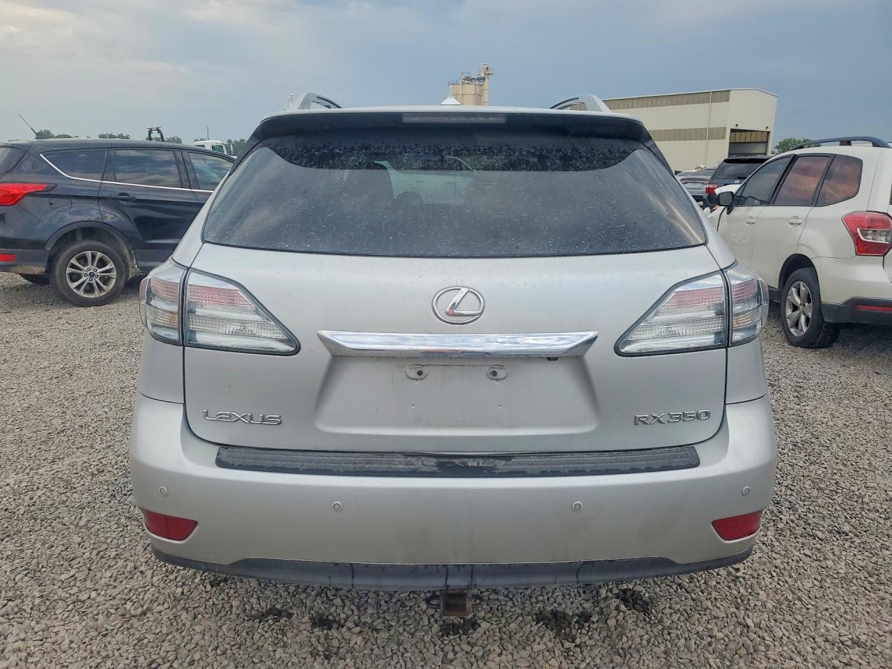 2010 Lexus Rx 350 Серебряный vin: 2T2BK1BA4AC032399