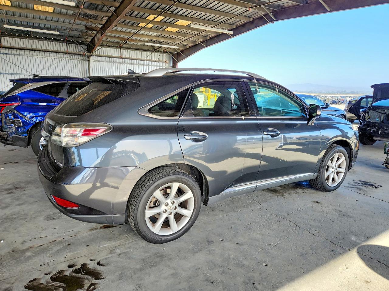 2010 Lexus Rx 350 Серый vin: 2T2BK1BA4AC033598
