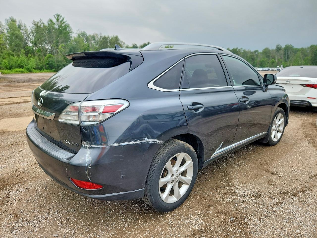2010 Lexus Rx 350 Gray vin: 2T2BK1BA4AC036615