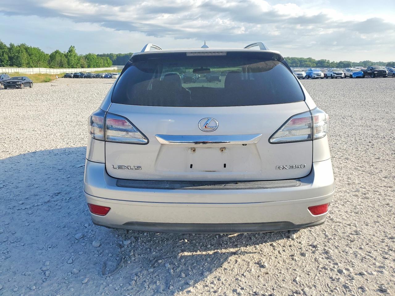 2010 Lexus Rx 350 Silver vin: 2T2BK1BA4AC037781