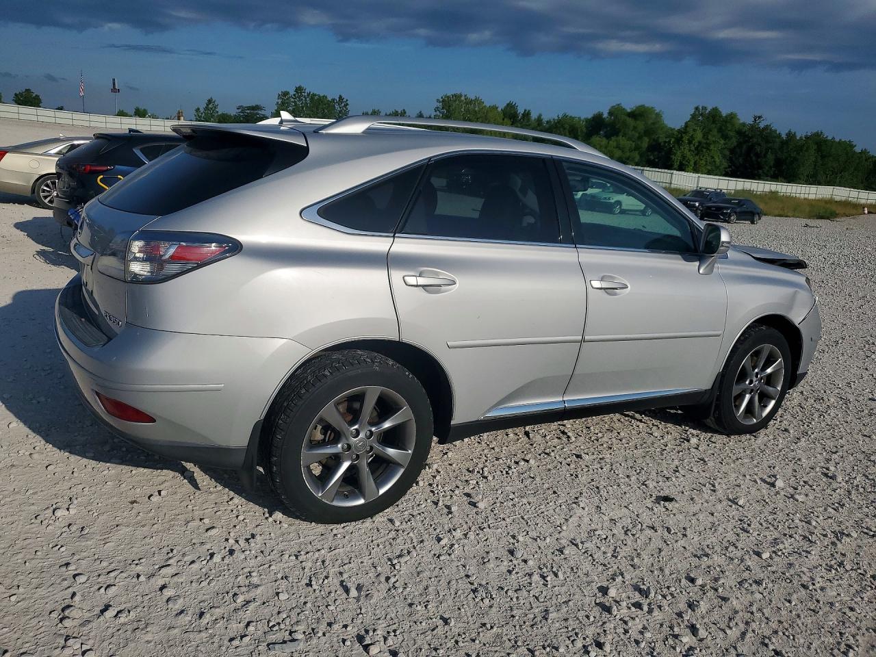2010 Lexus Rx 350 Silver vin: 2T2BK1BA4AC037781