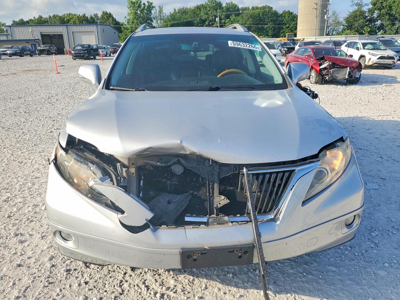 2010 Lexus Rx 350 Silver vin: 2T2BK1BA4AC037781