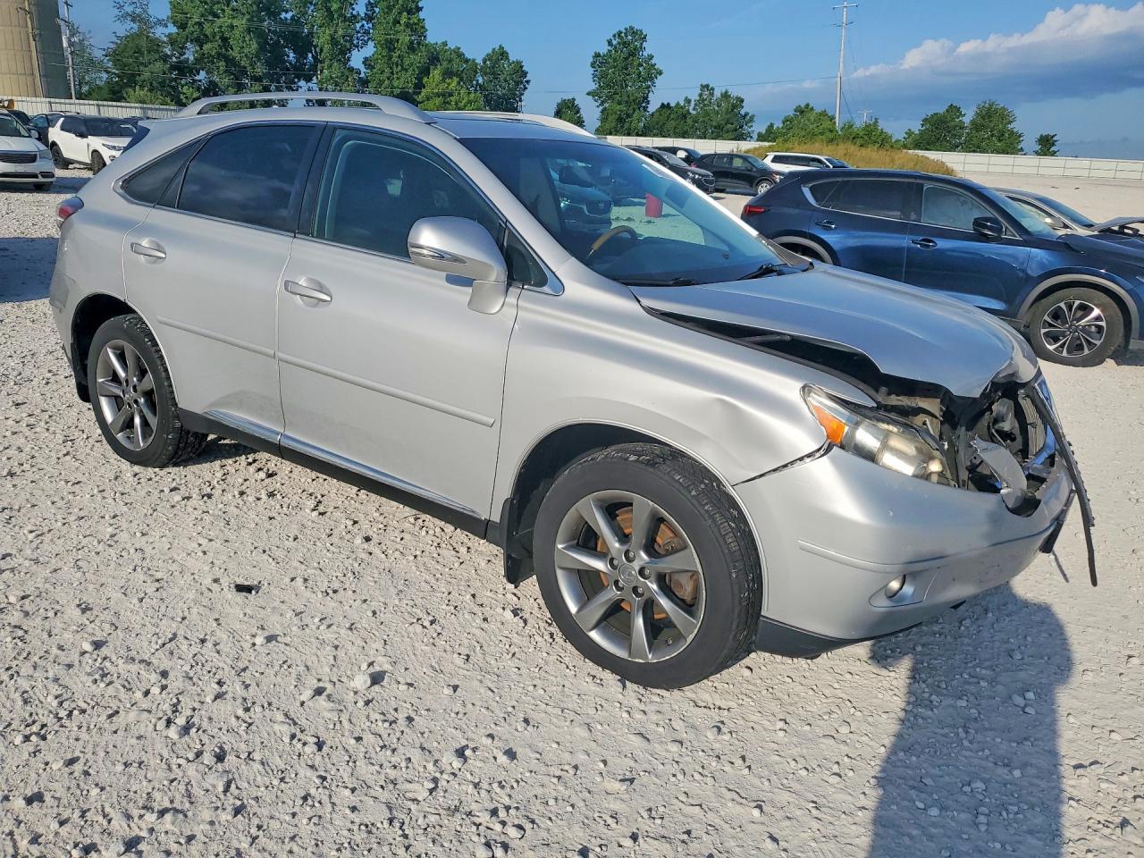 2010 Lexus Rx 350 Silver vin: 2T2BK1BA4AC037781