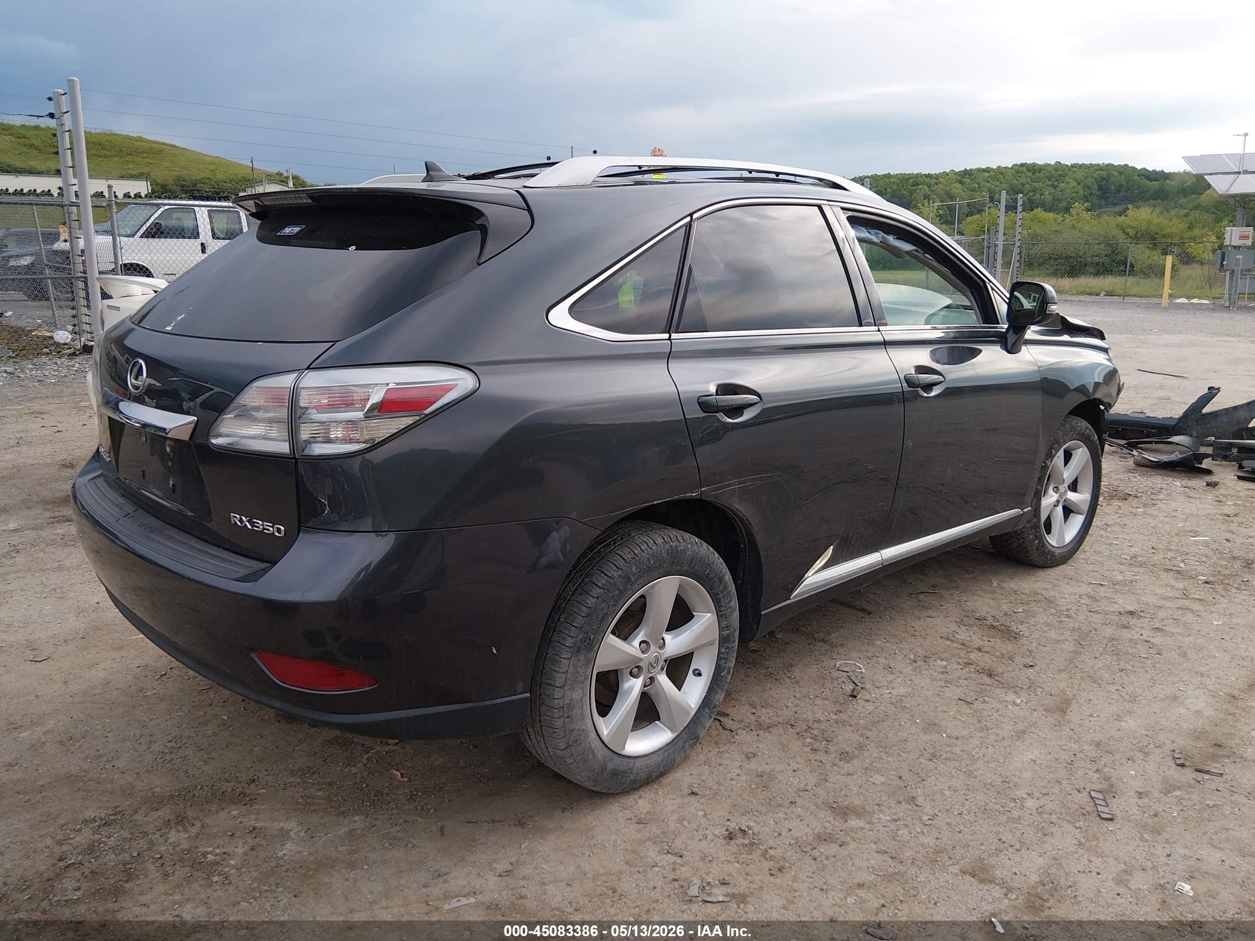 2010 Lexus Rx 350   Серый vin: 2T2BK1BA4AC044990