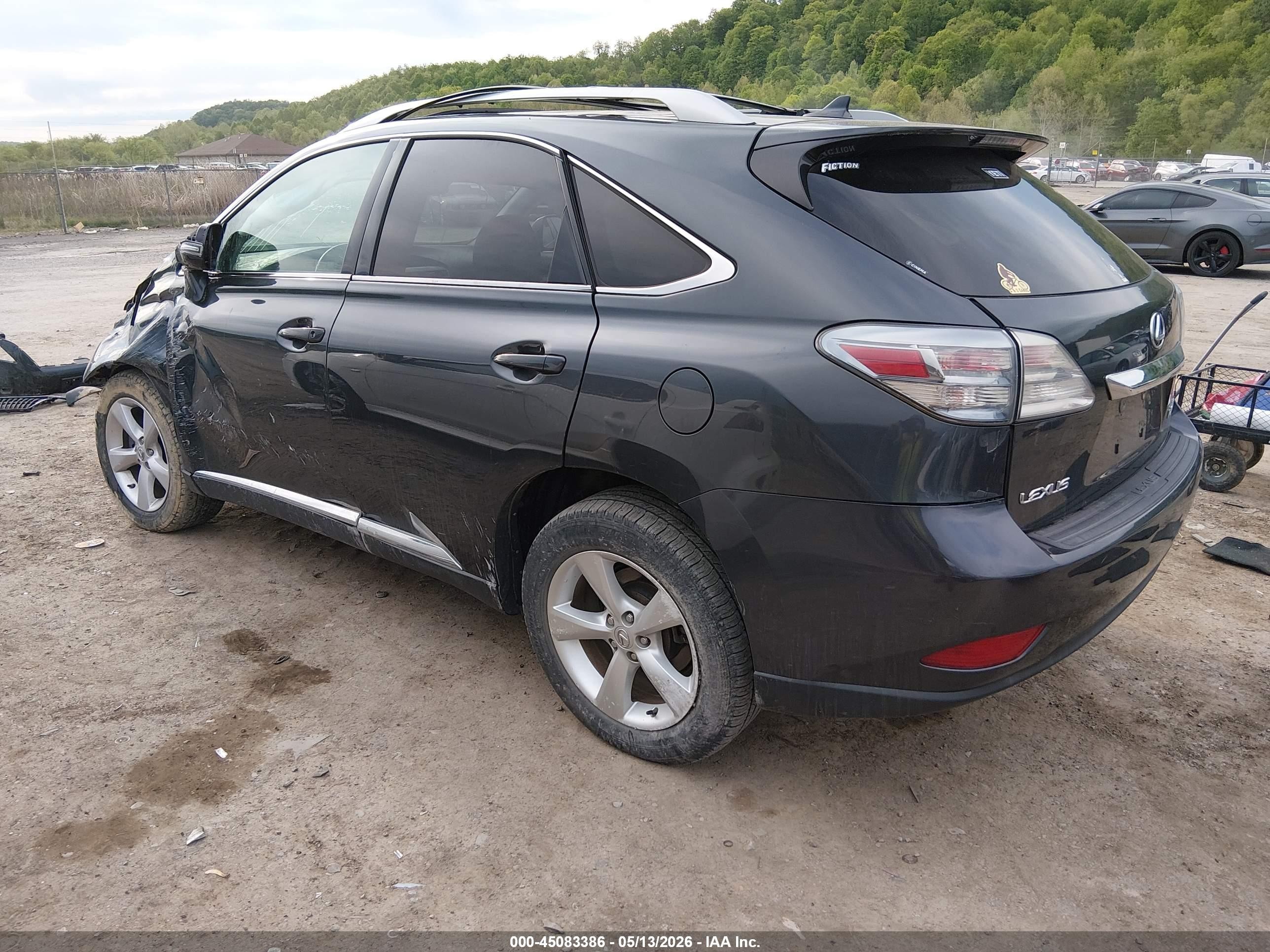 2010 Lexus Rx 350   Серый vin: 2T2BK1BA4AC044990