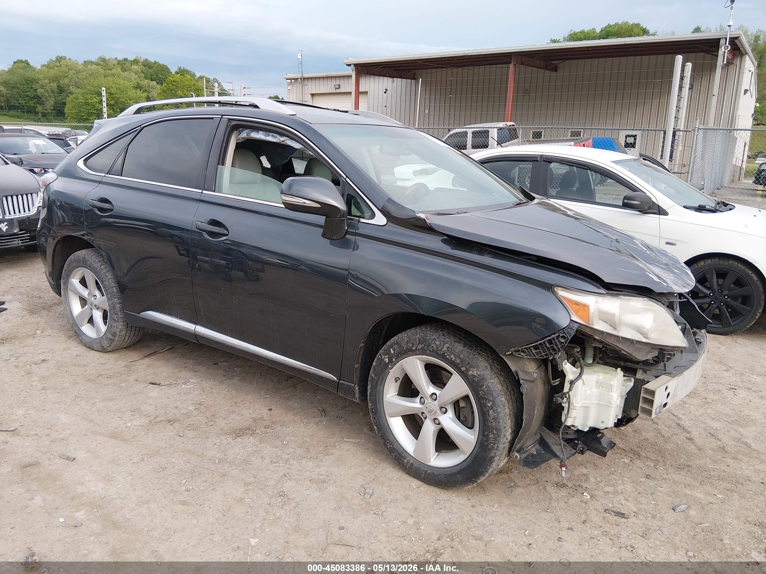 2010 Lexus Rx 350   Серый vin: 2T2BK1BA4AC044990