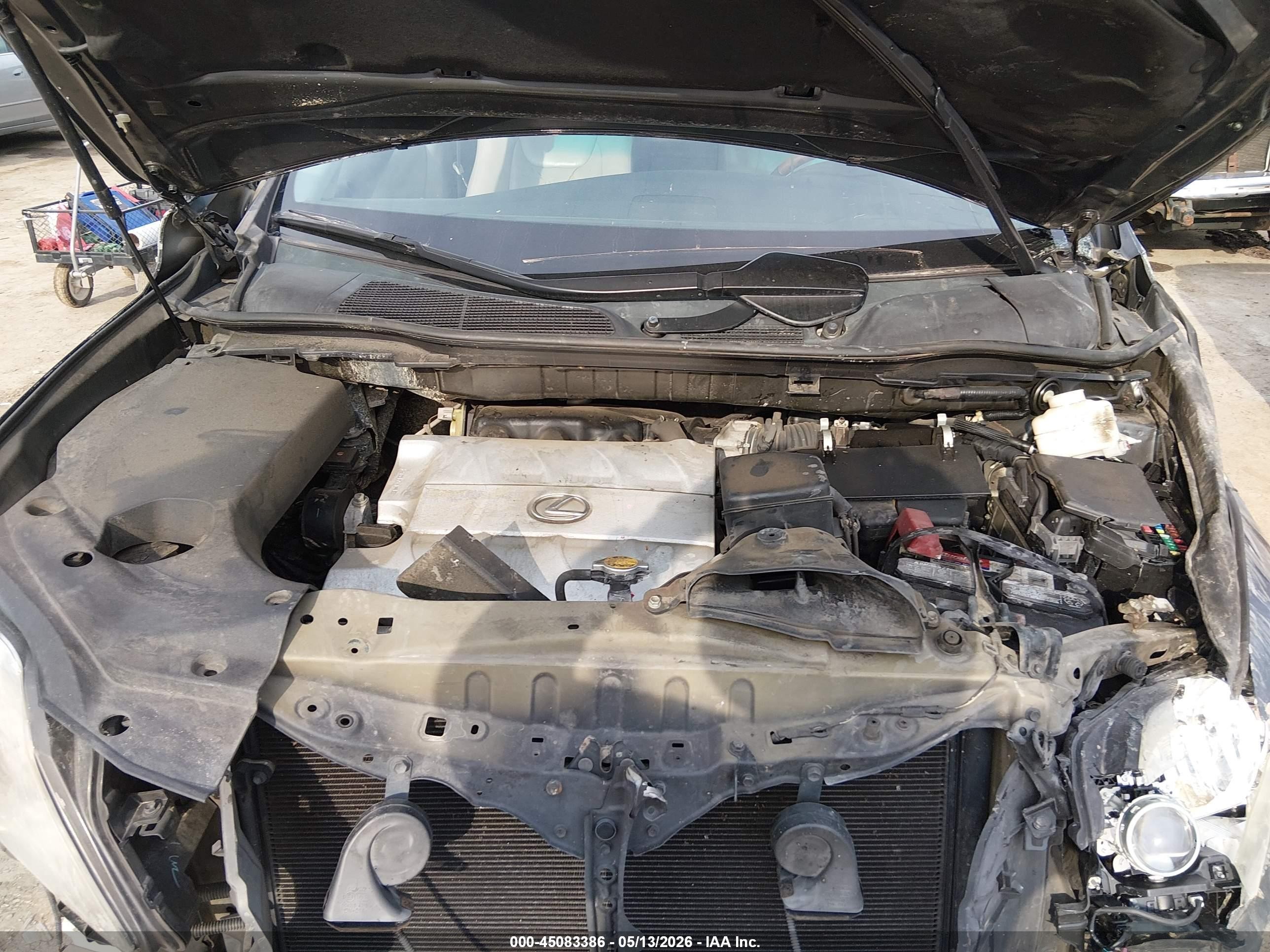 2010 Lexus Rx 350   Серый vin: 2T2BK1BA4AC044990