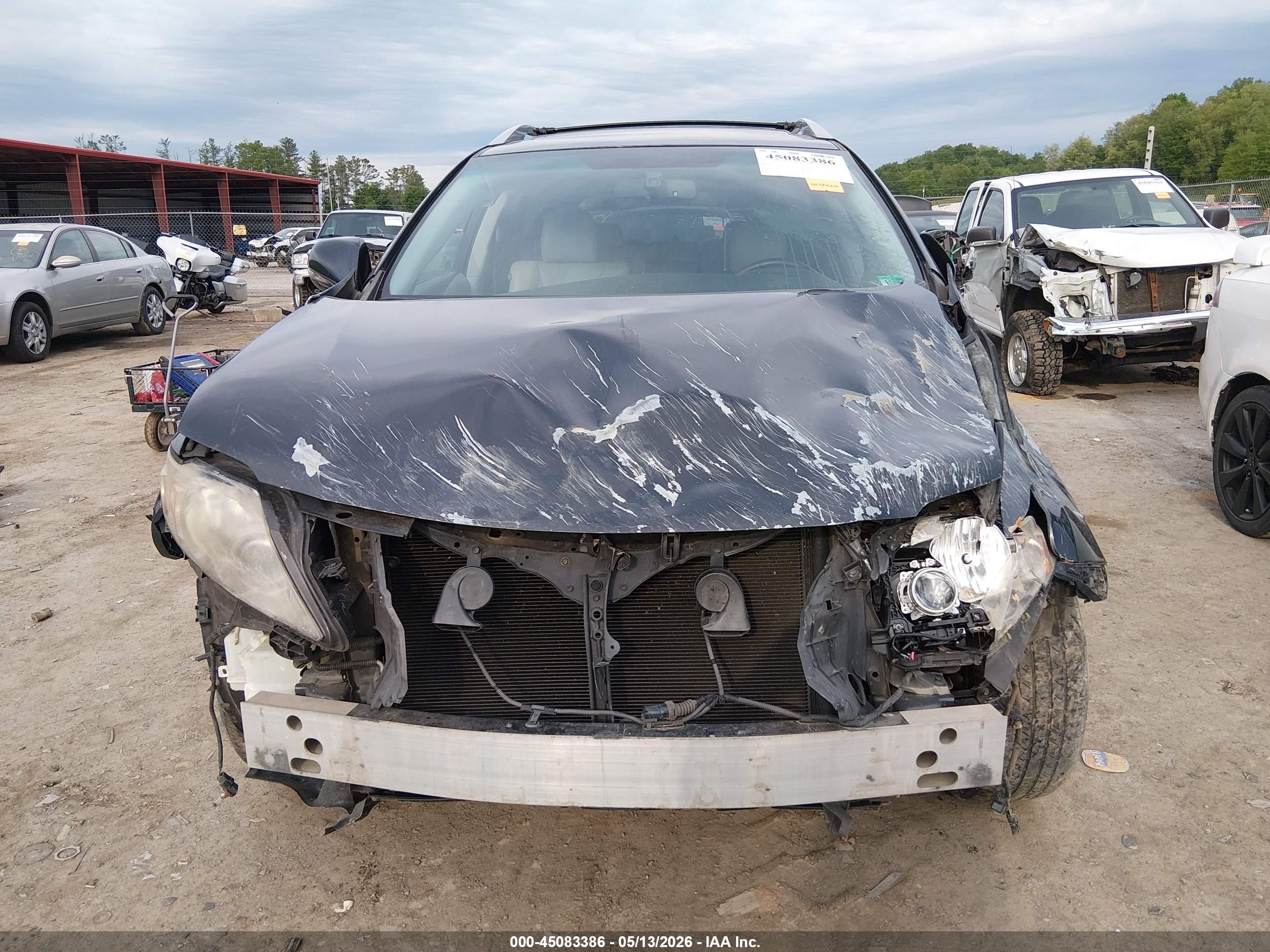 2010 Lexus Rx 350   Серый vin: 2T2BK1BA4AC044990